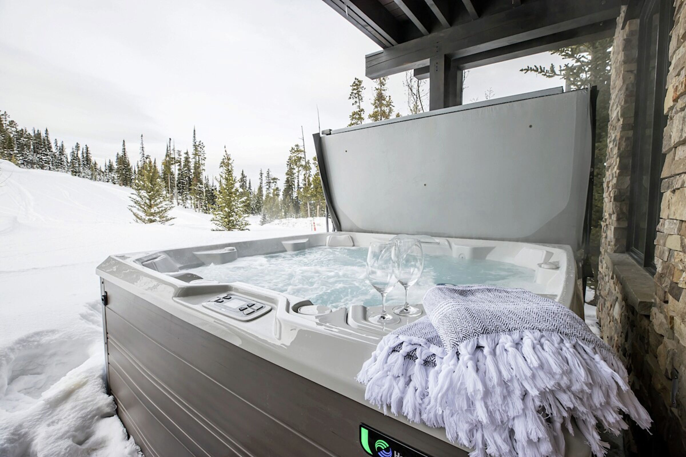 Patio with Hot Tub