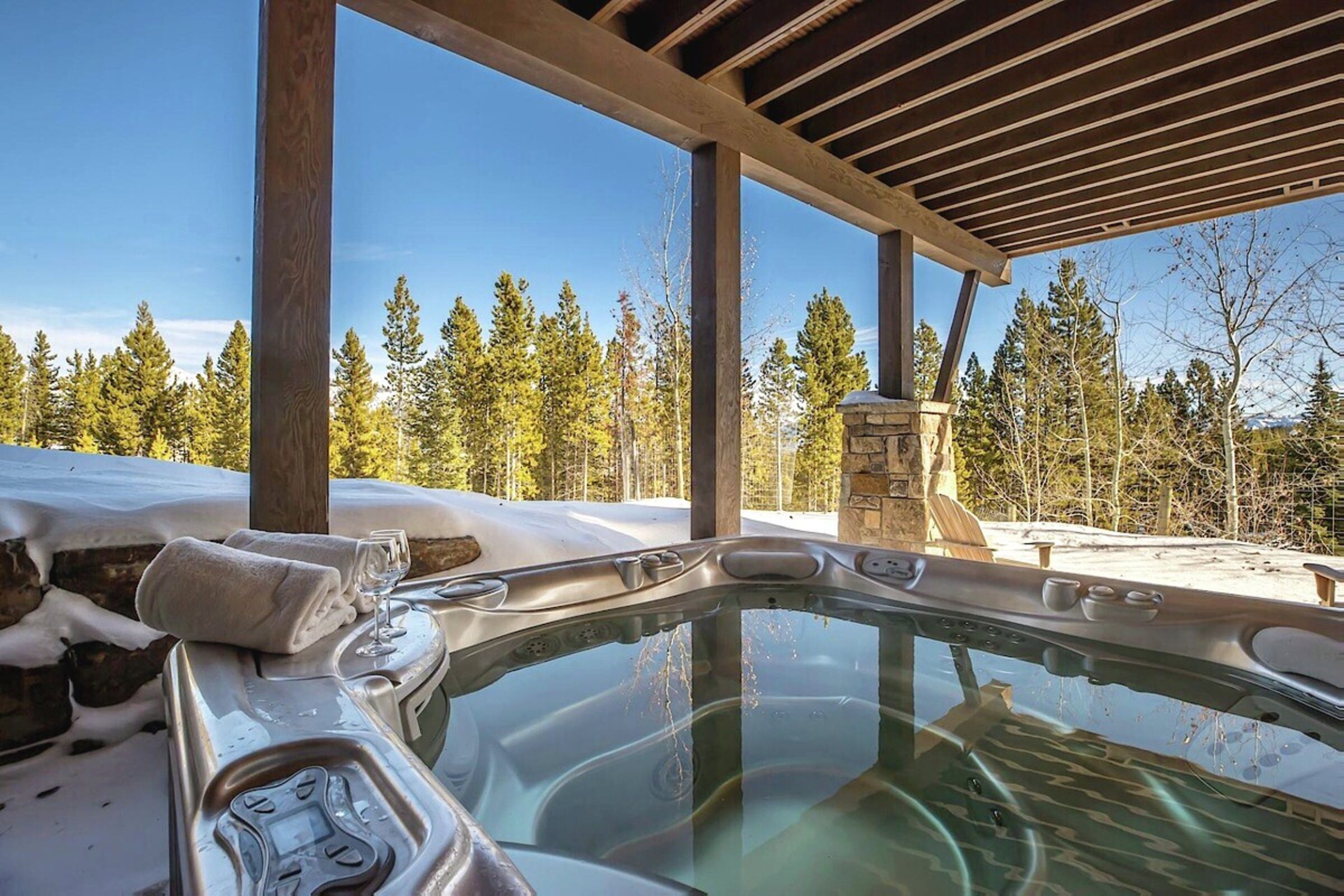 Patio with Hot Tub