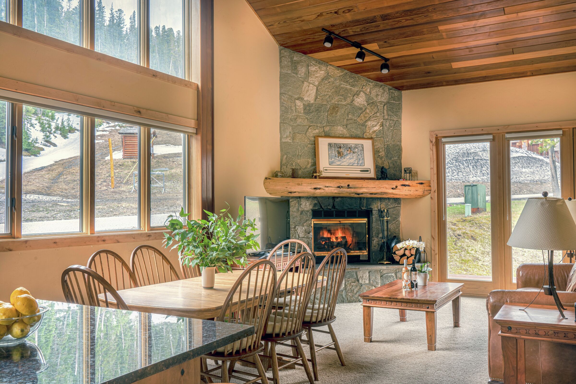 Dining Area & Living Area