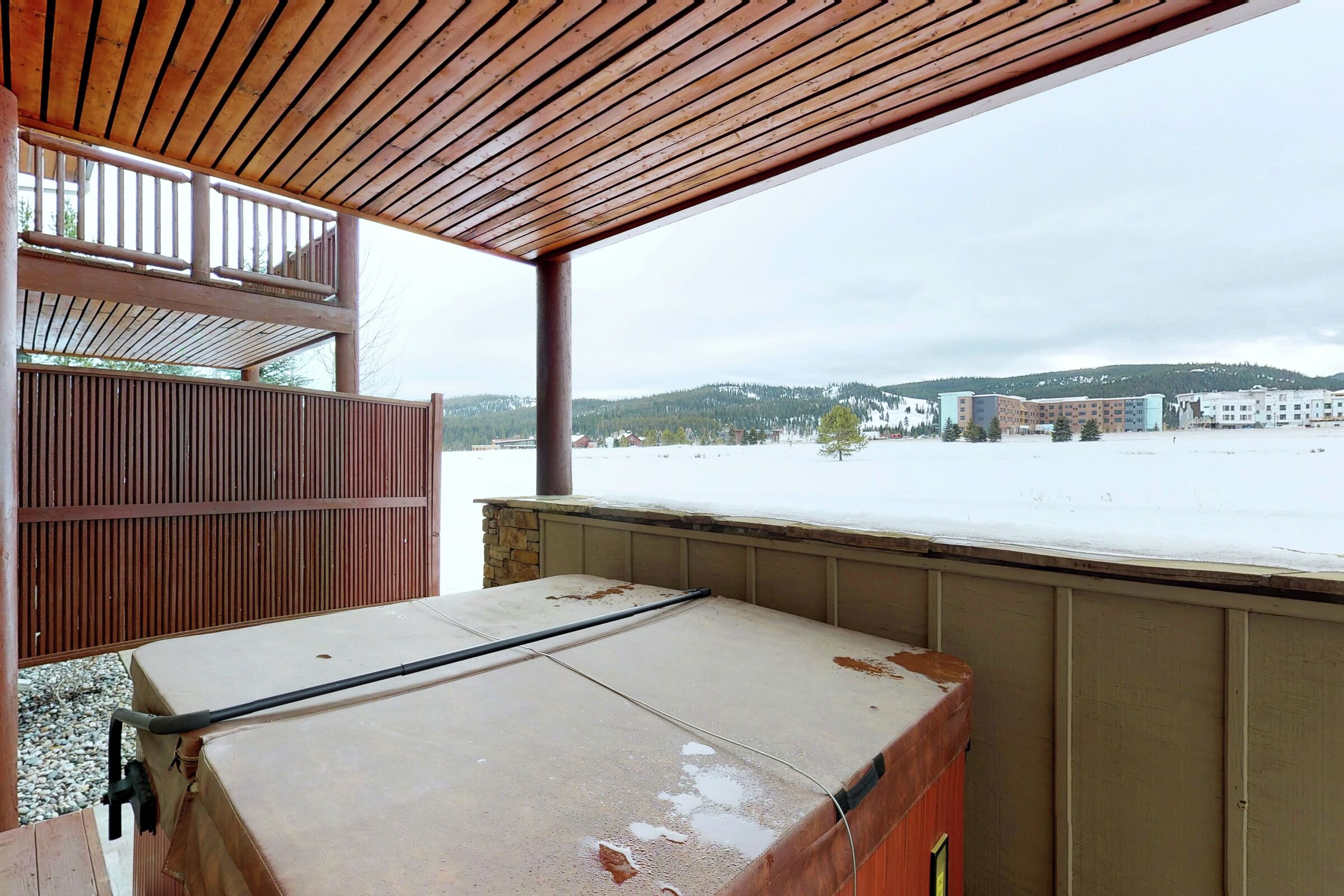 Patio with Hot Tub