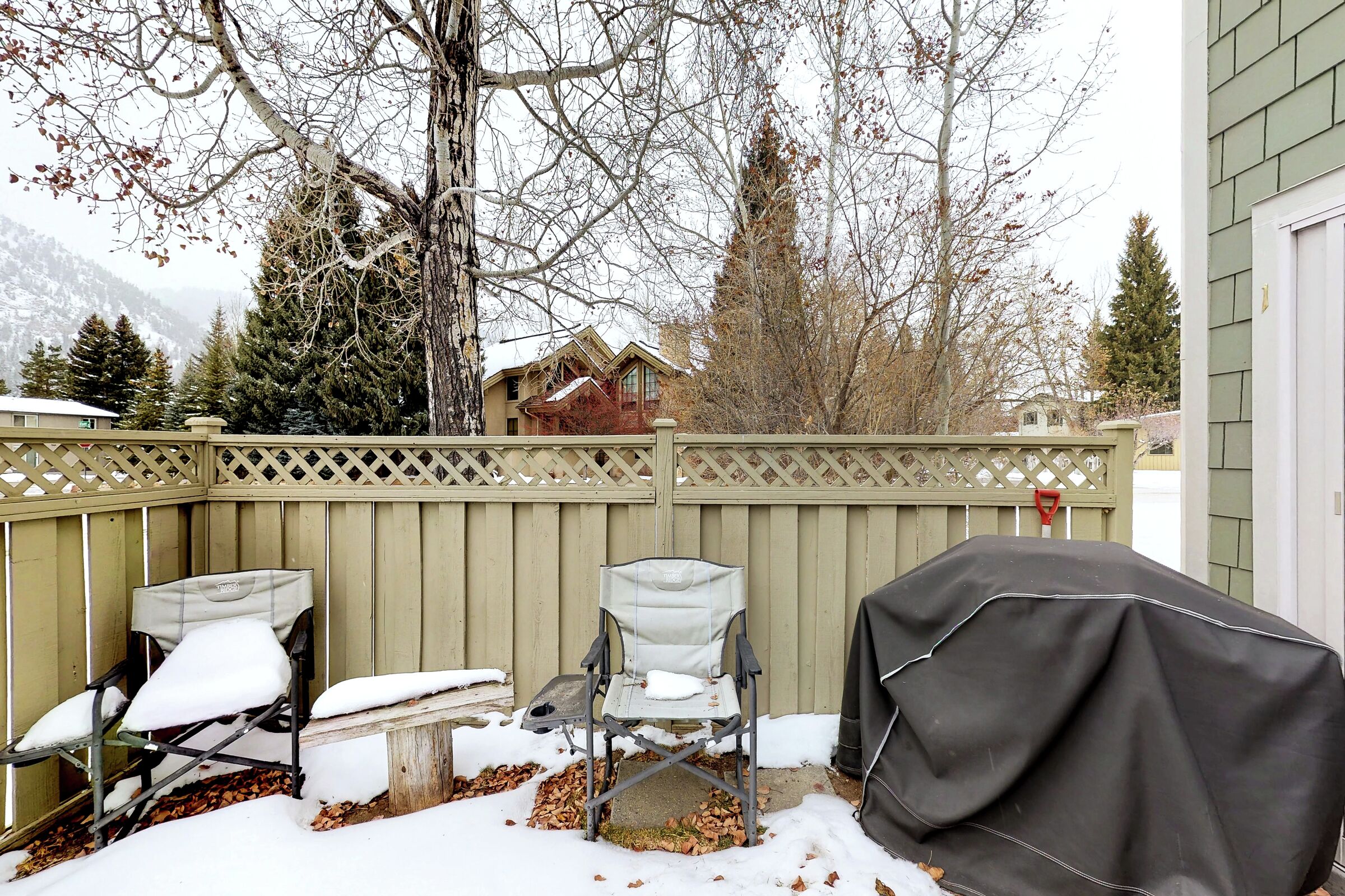 #01 - Ketchum Treehouse - Patio with BBQ