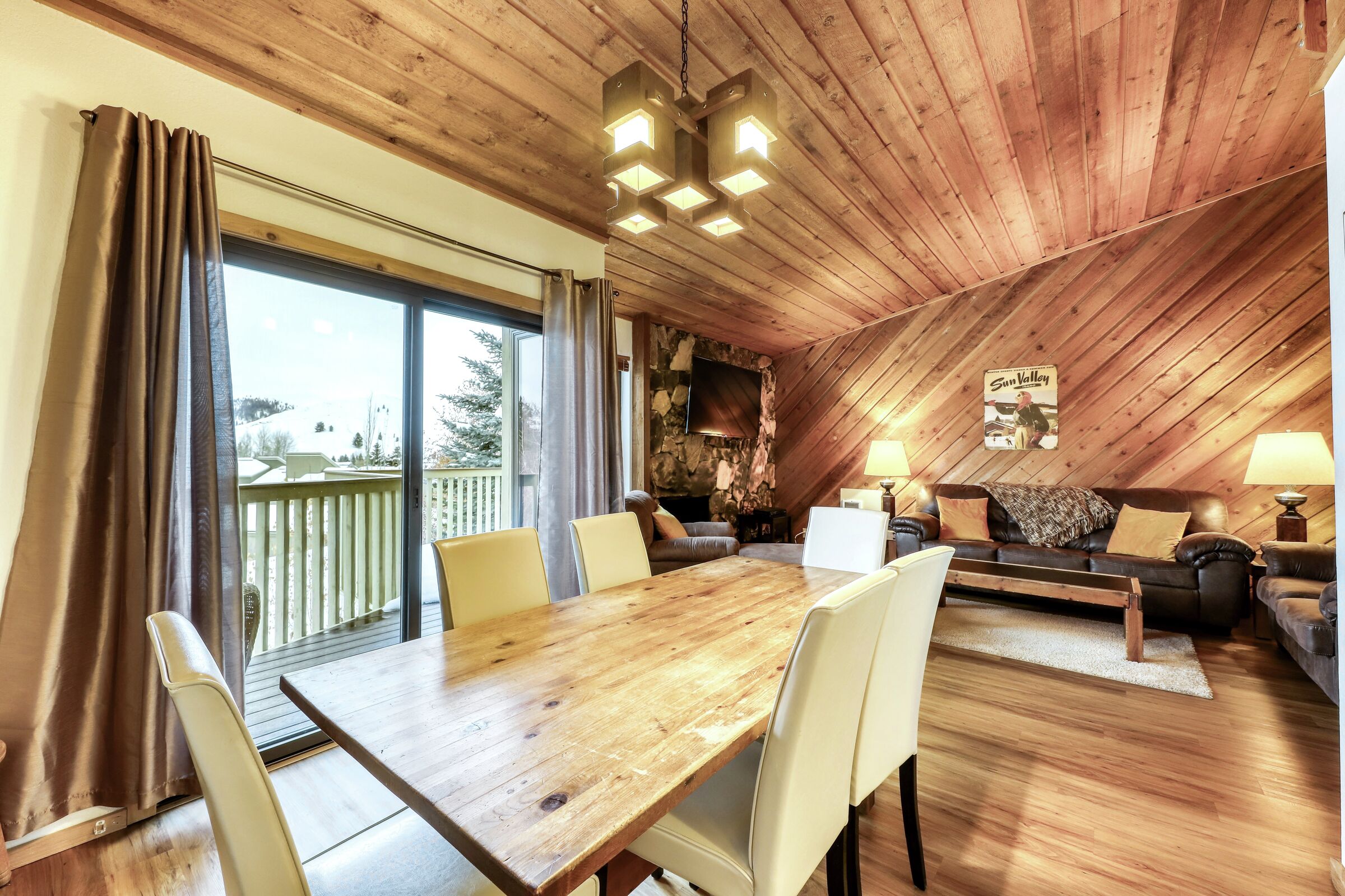 Dining Room & Living Room