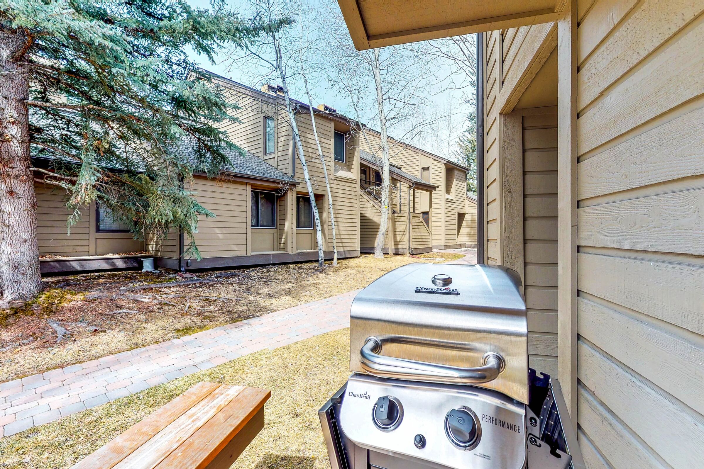 Patio with BBQ