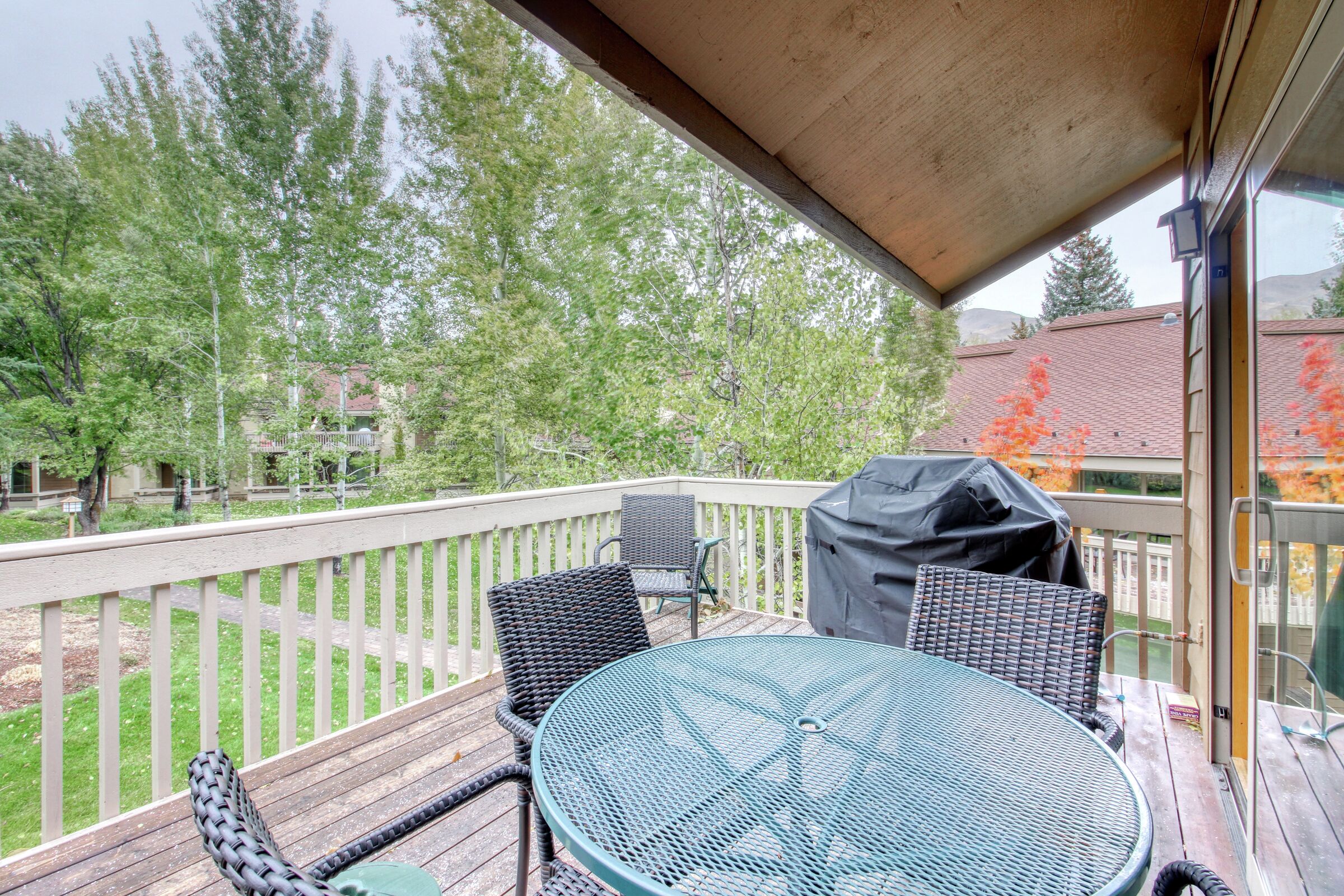 Balcony with BBQ