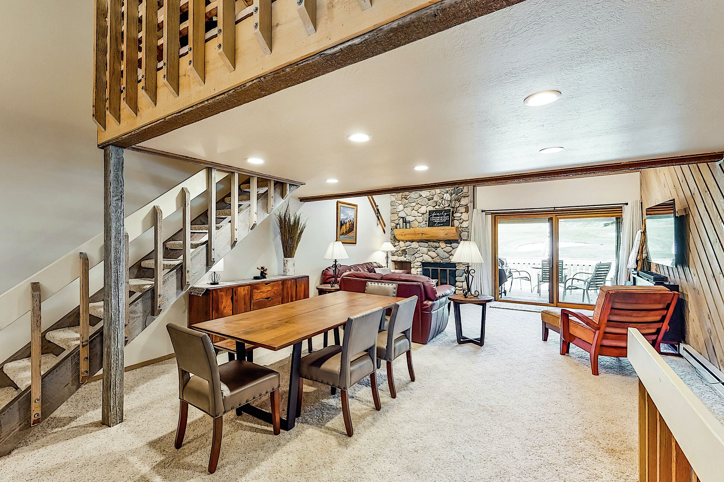 Dining Room & Living Room