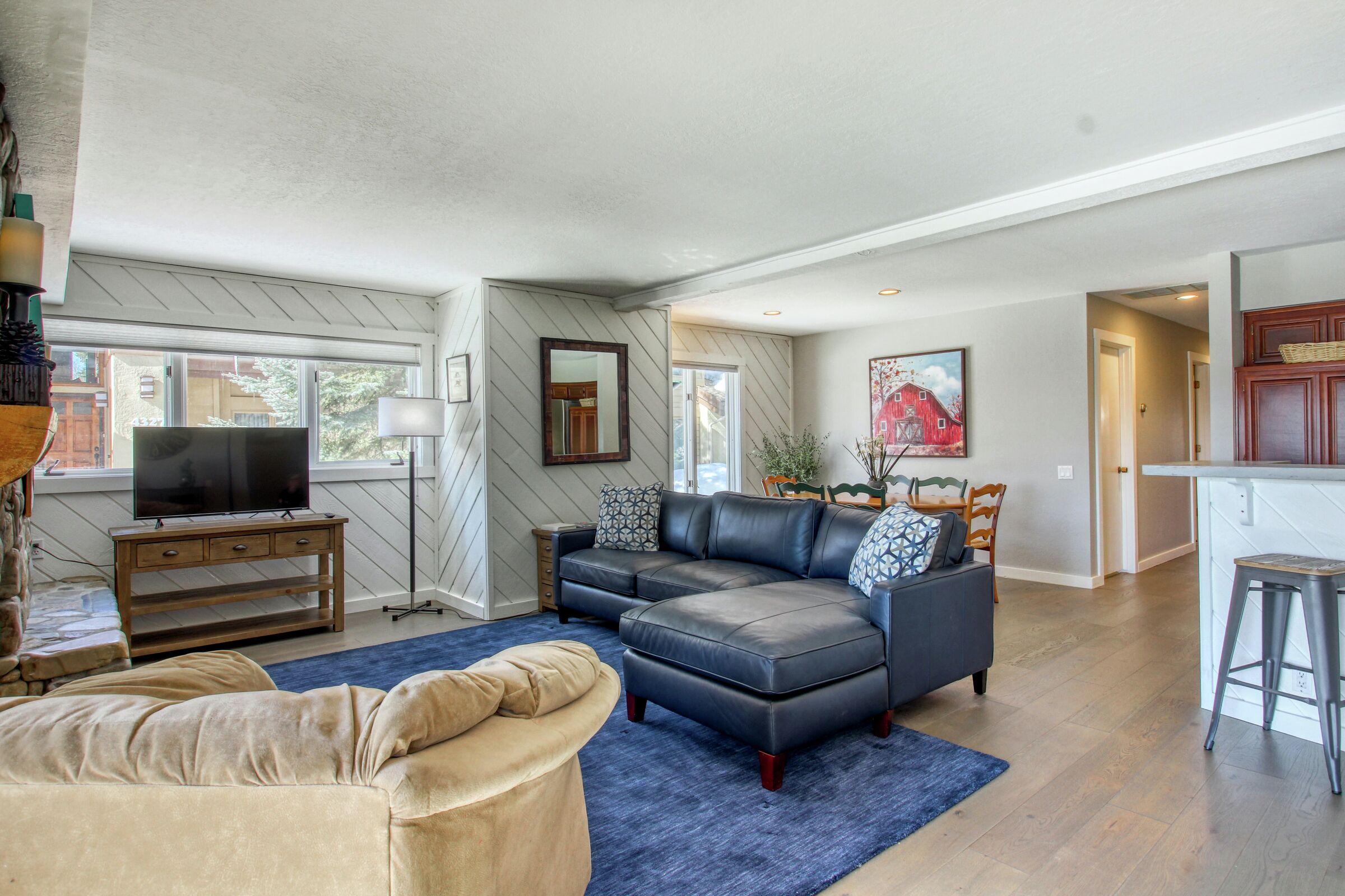 Living Room & Dining Room