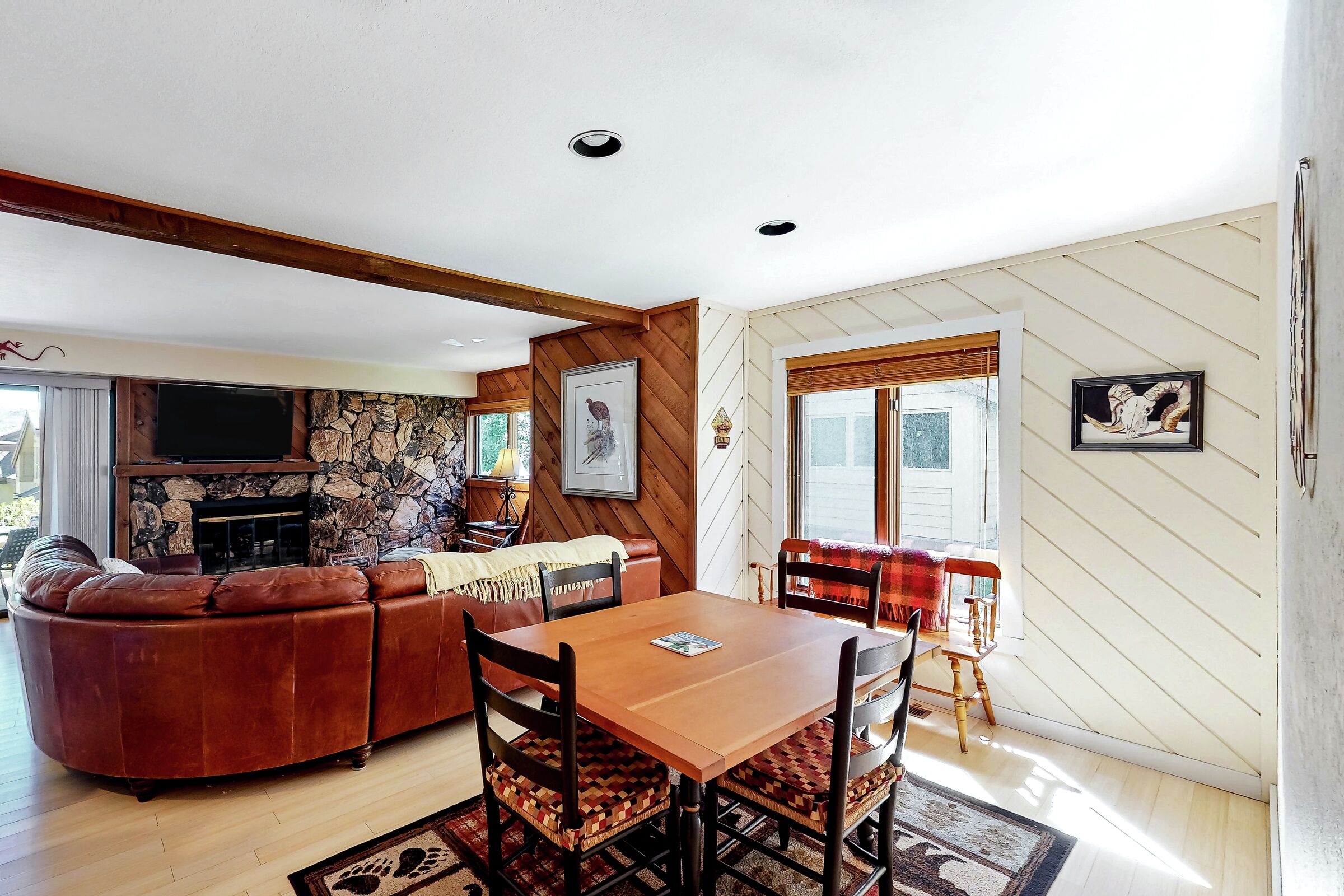 Dining Room & Living Room