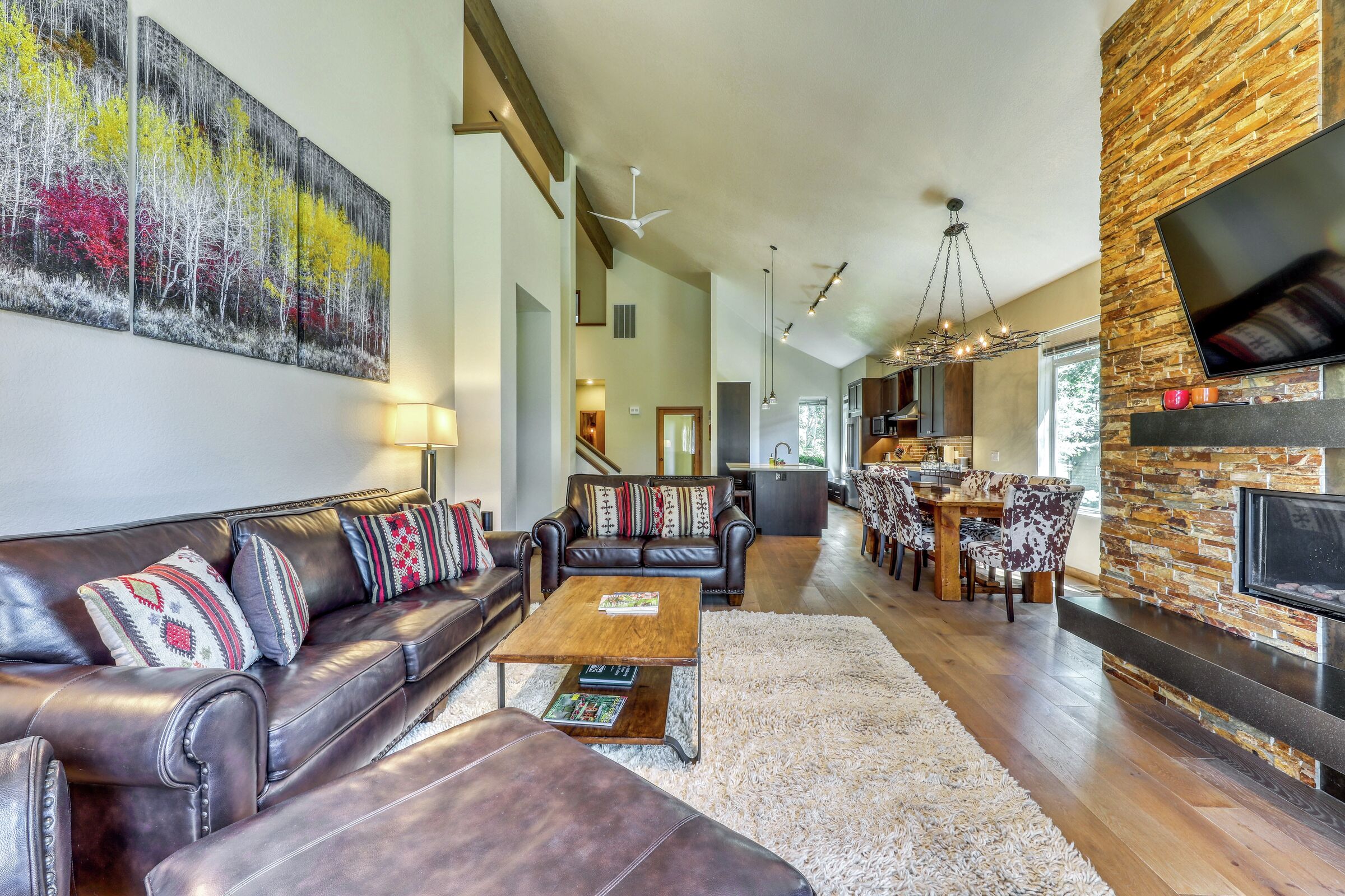 Living Room & Dining Room