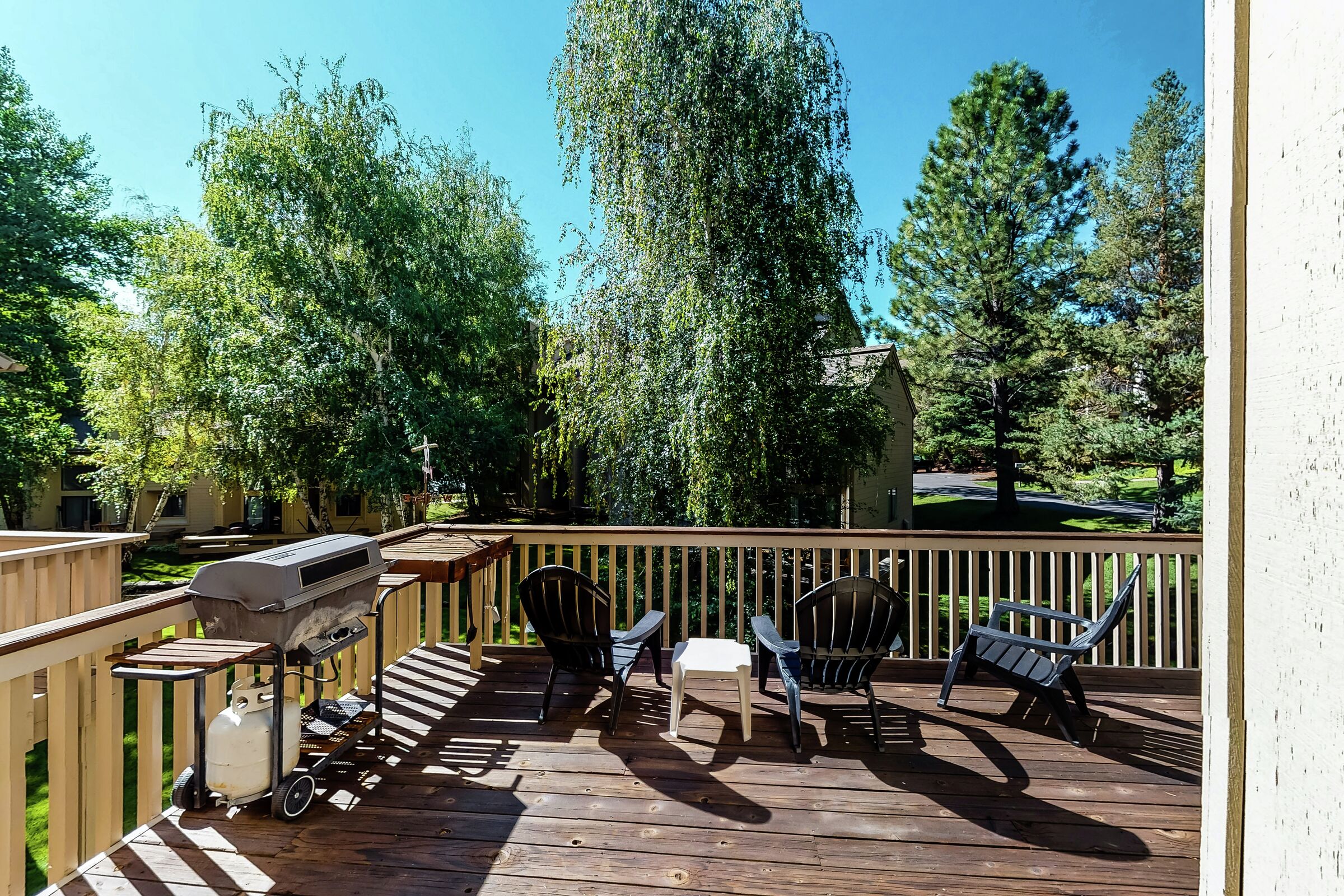 Balcony with BBQ