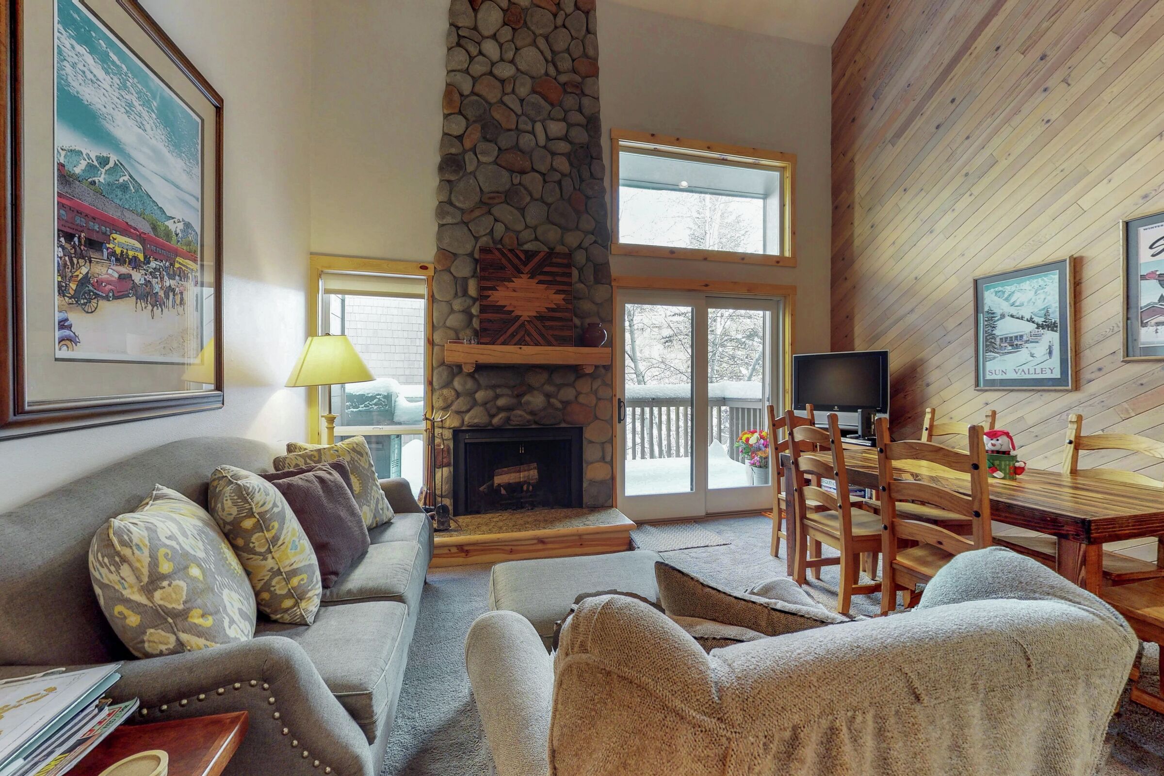Living Room & Dining Room