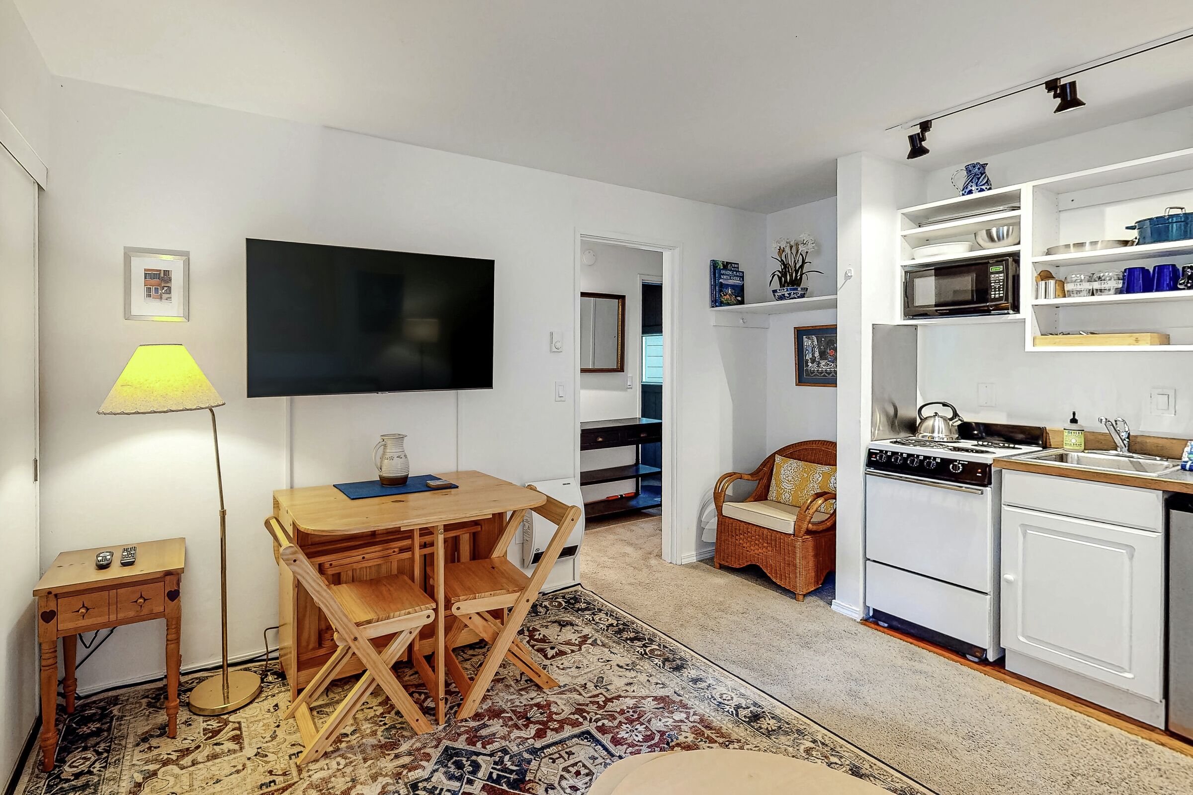 Living Room & Kitchenette