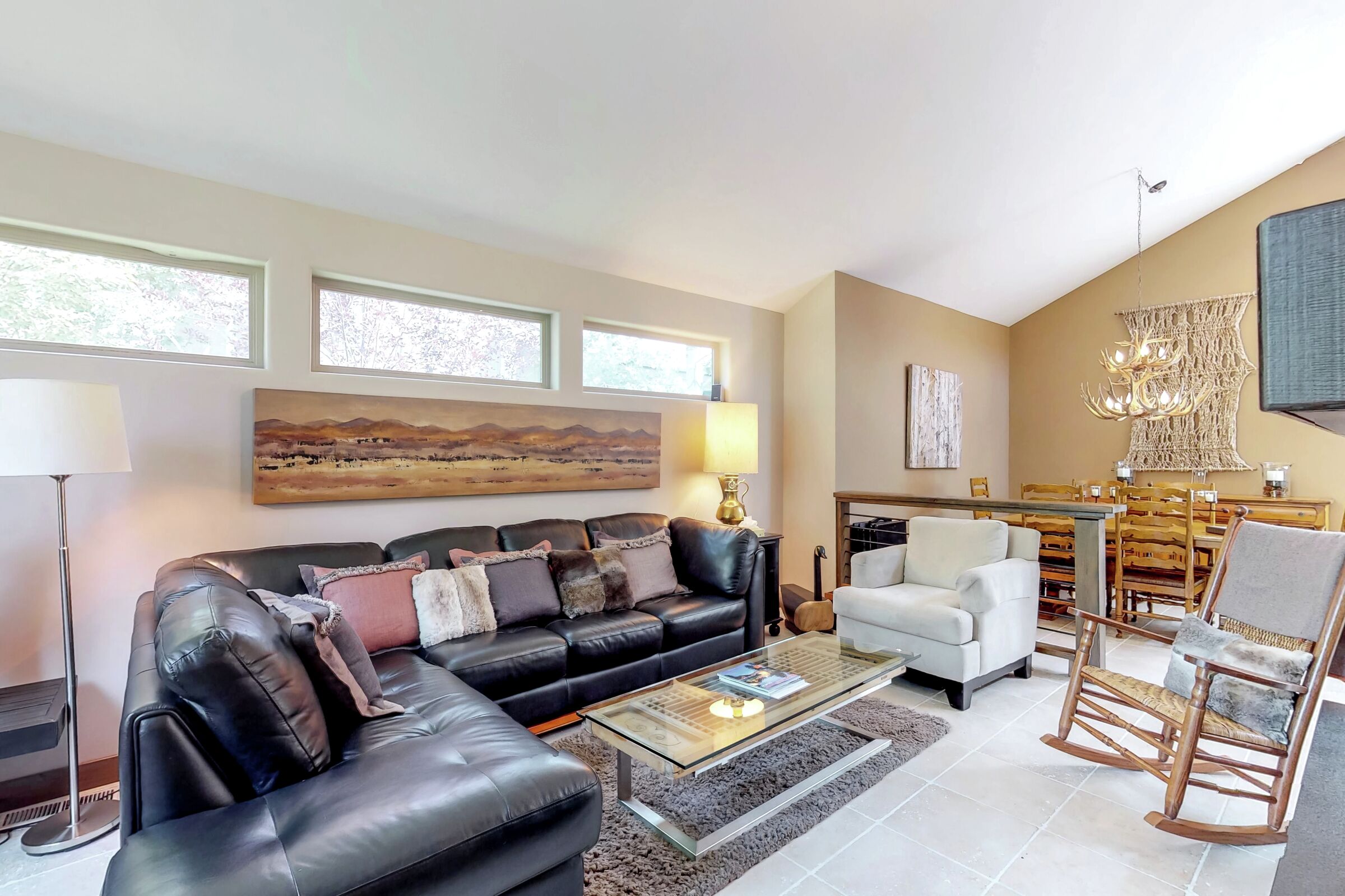 Living Room & Dining Room