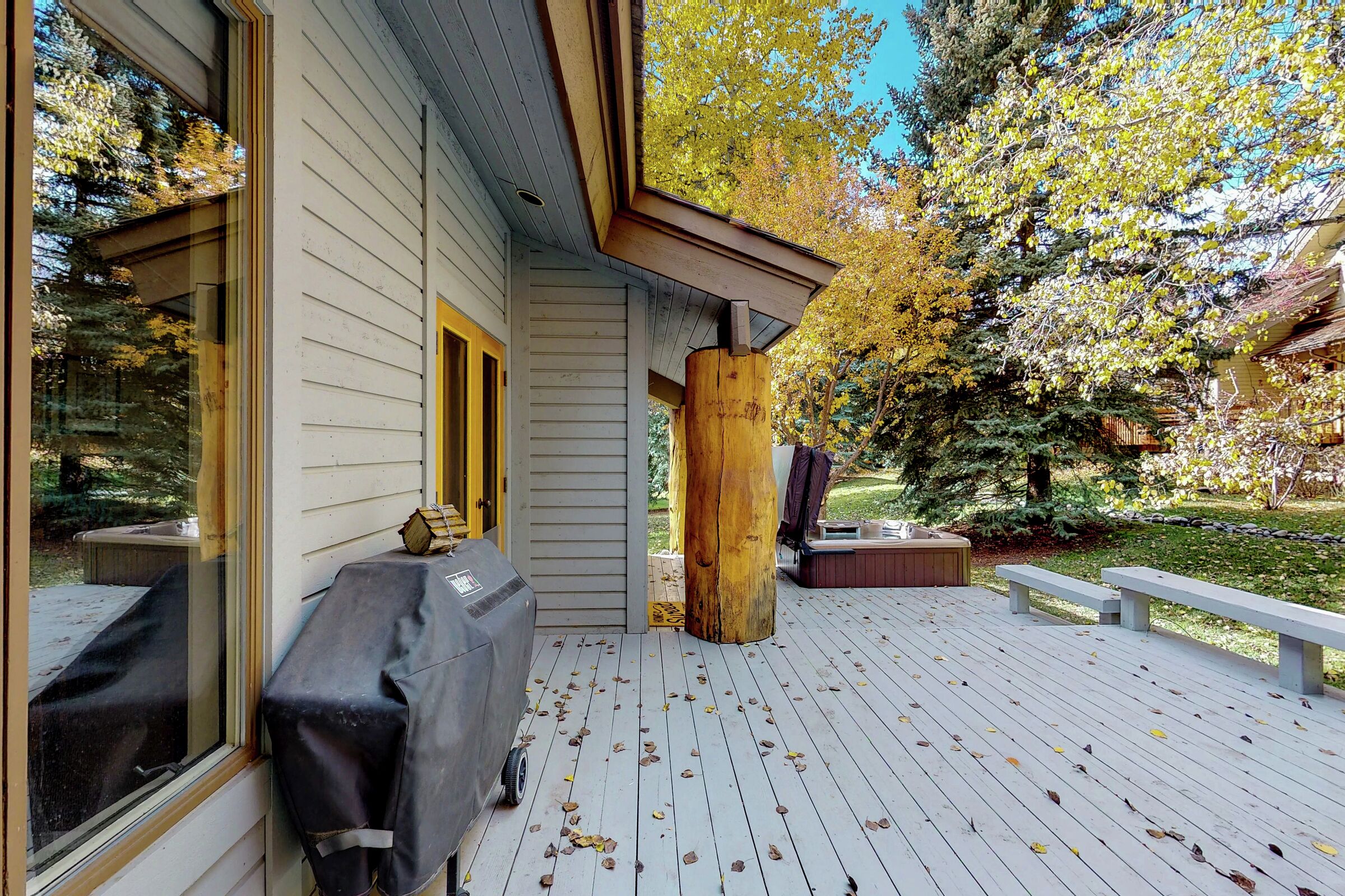 Patio with BBQ