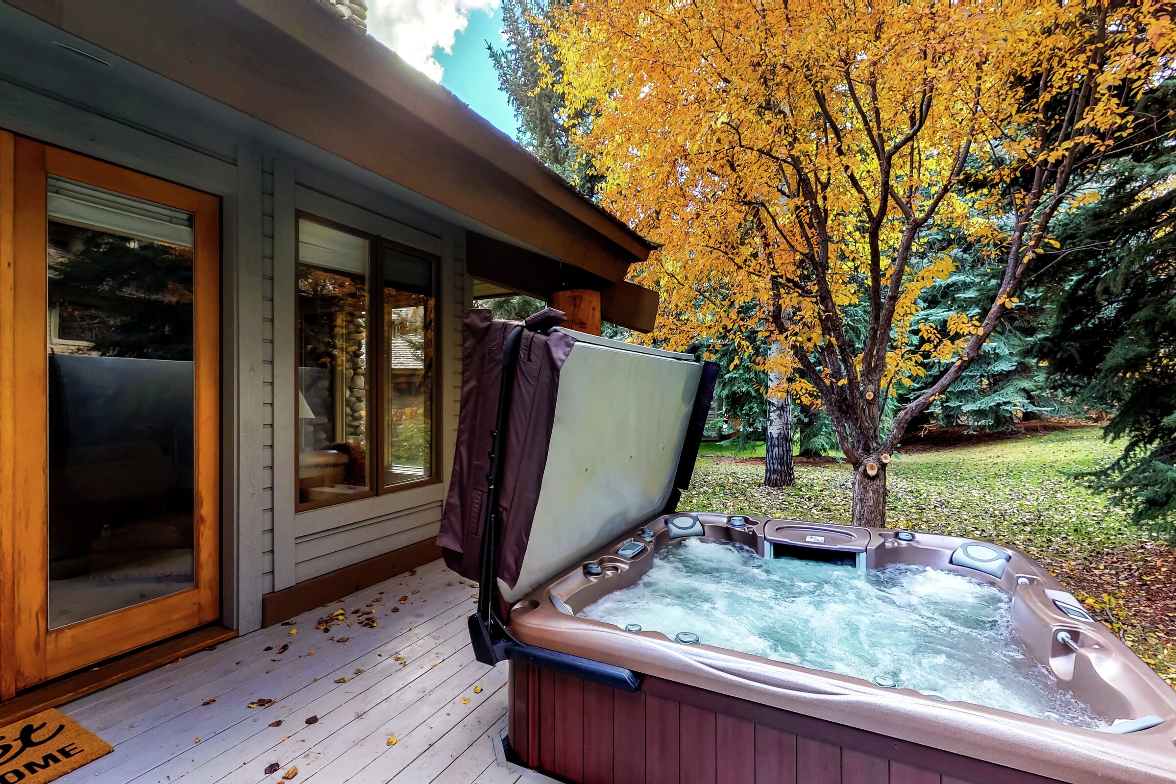 Patio with Hot Tub
