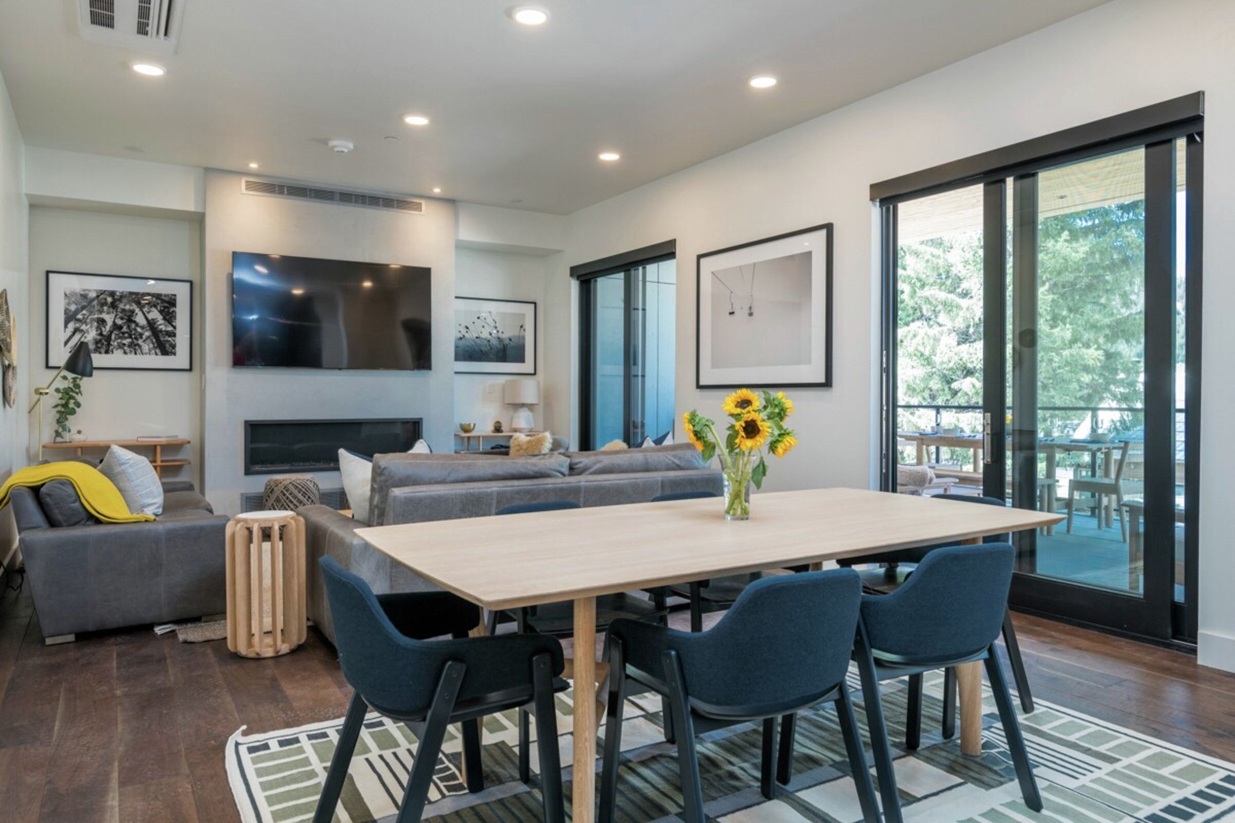 Dining Room & Living Area
