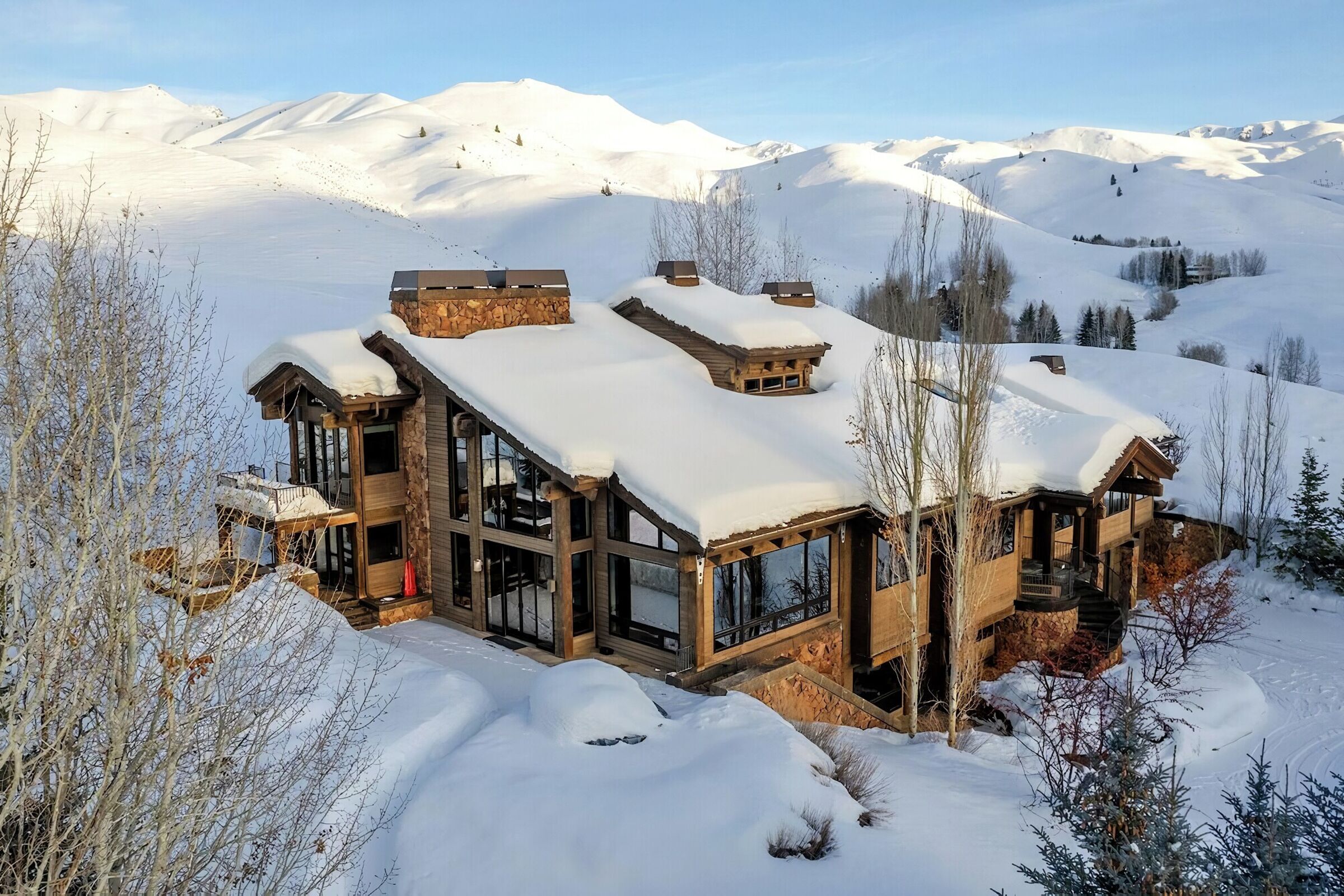 Elkhorn Estate Exterior - Winter