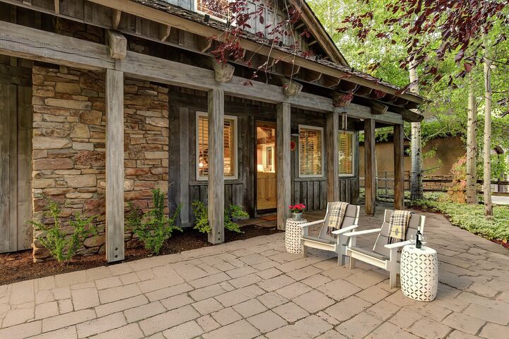 West Ketchum Farmhouse Exterior - Summer