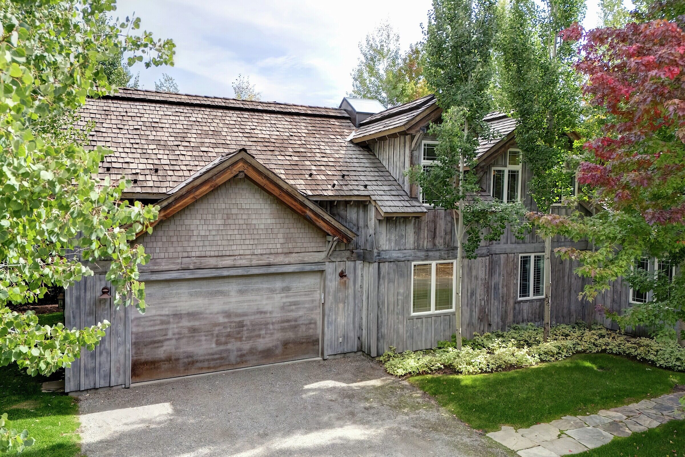 West Ketchum Farmhouse Exterior - Summer