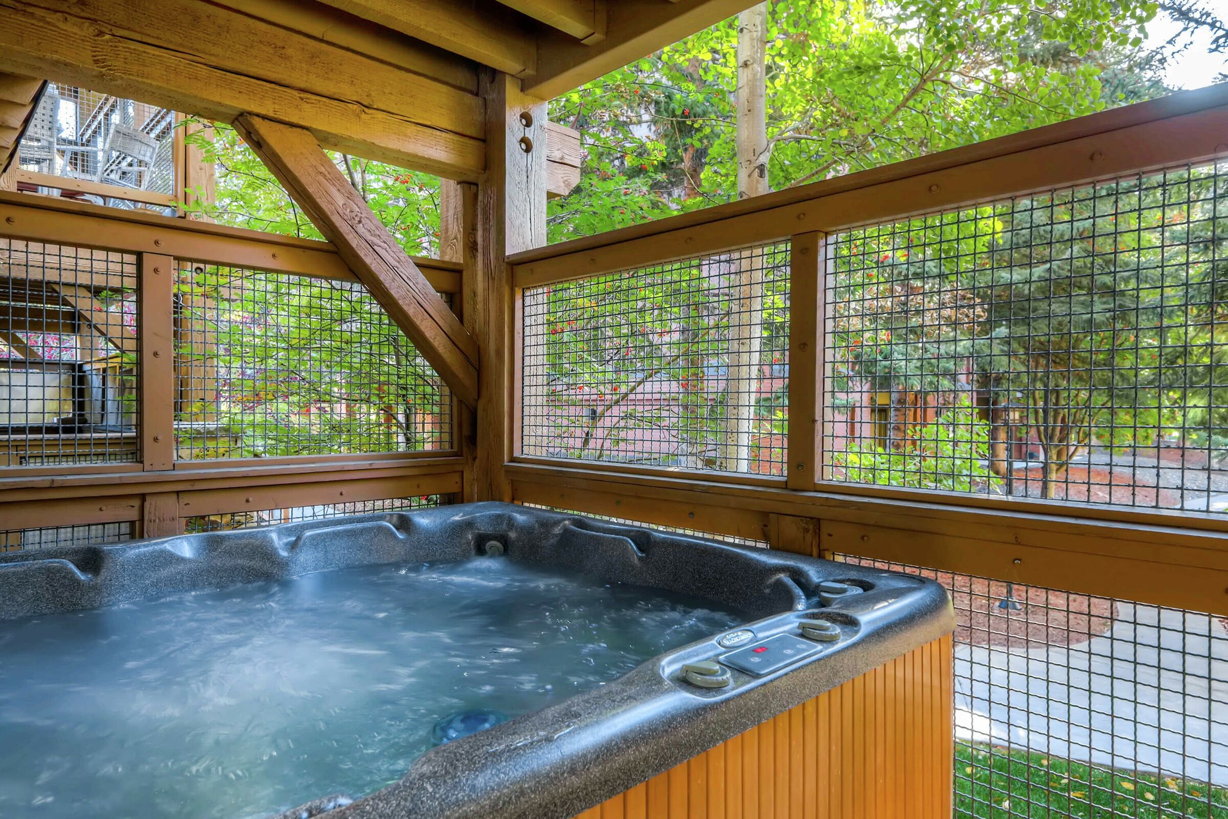 #A102 - Patio with Hot Tub