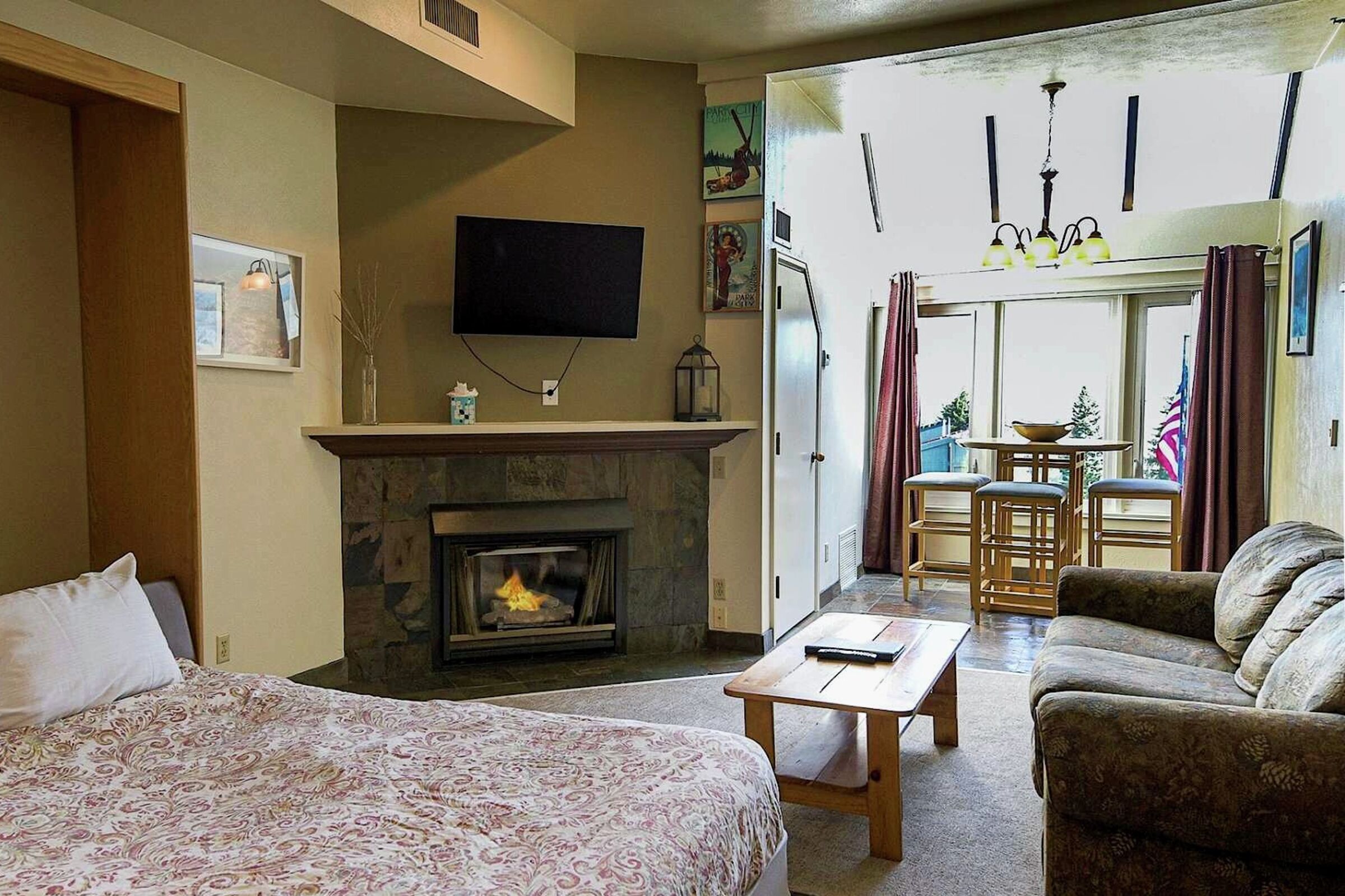 Studio Living Area