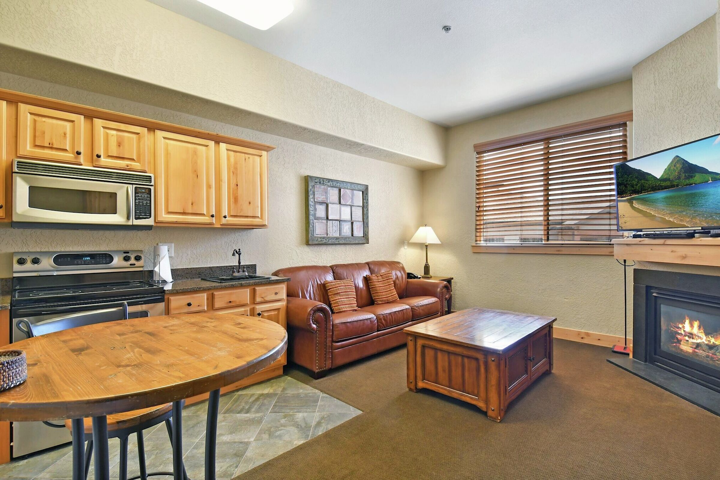 Studio Living Area