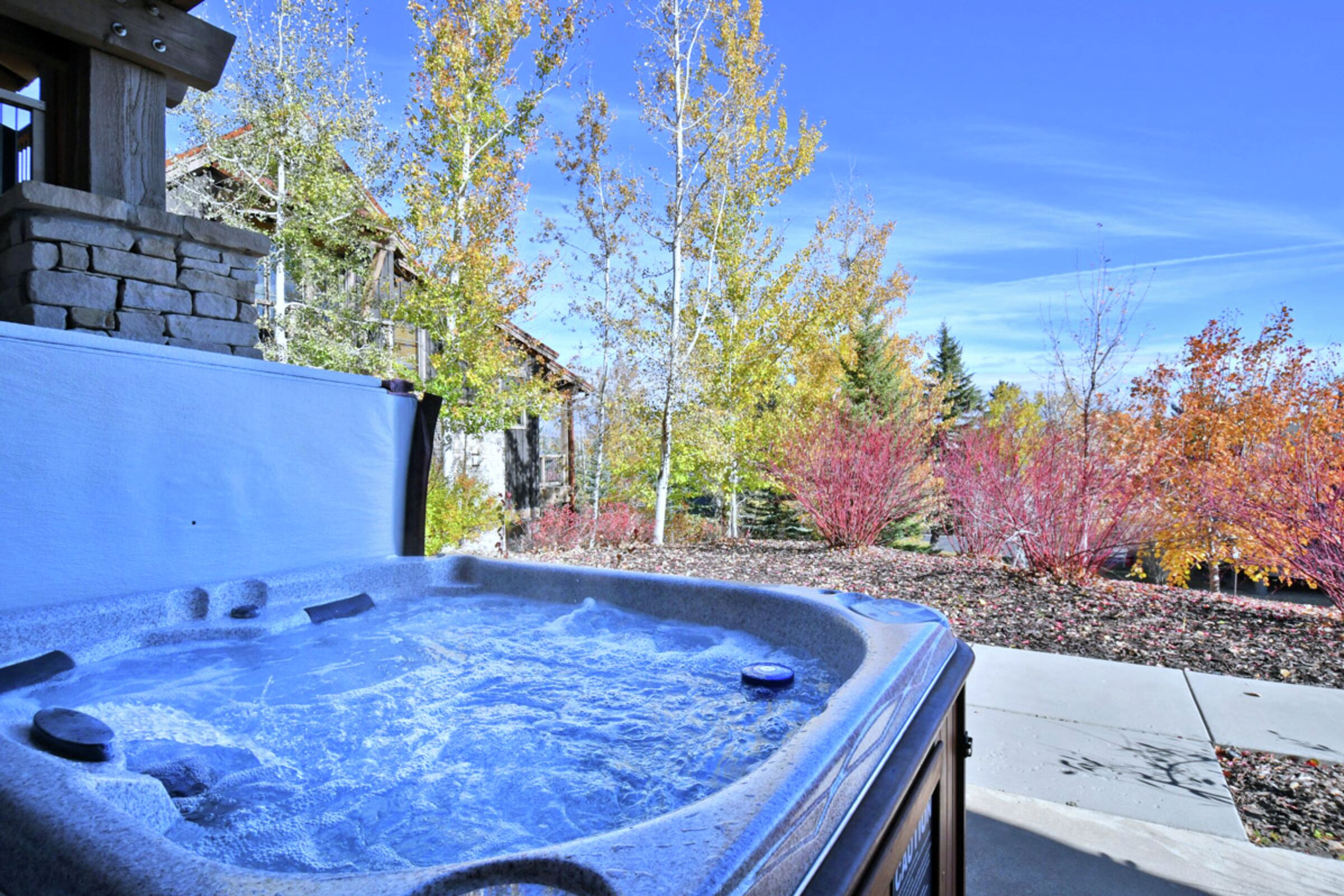 Patio with Hot Tub