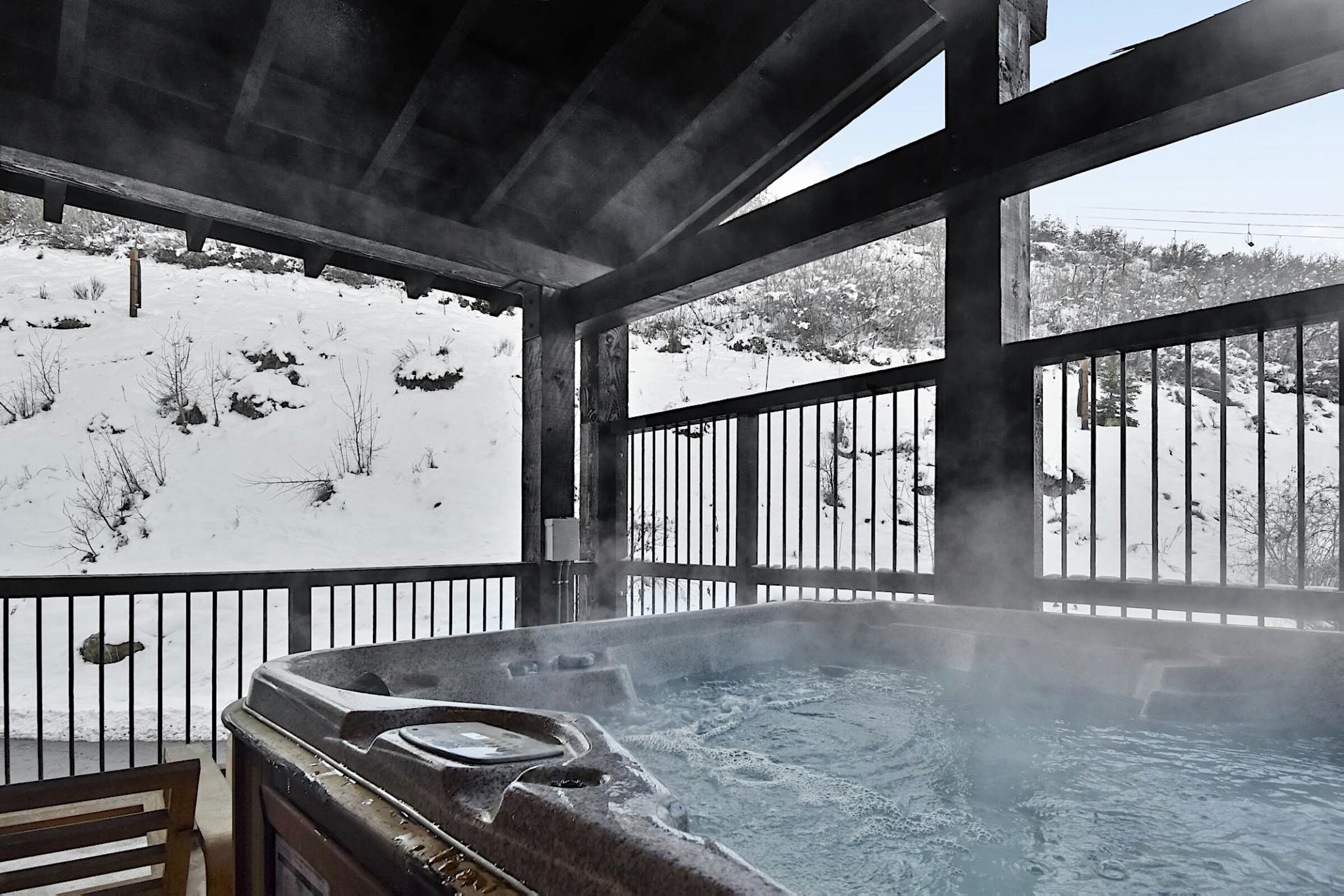 #4304 - Outdoor Hot Tub