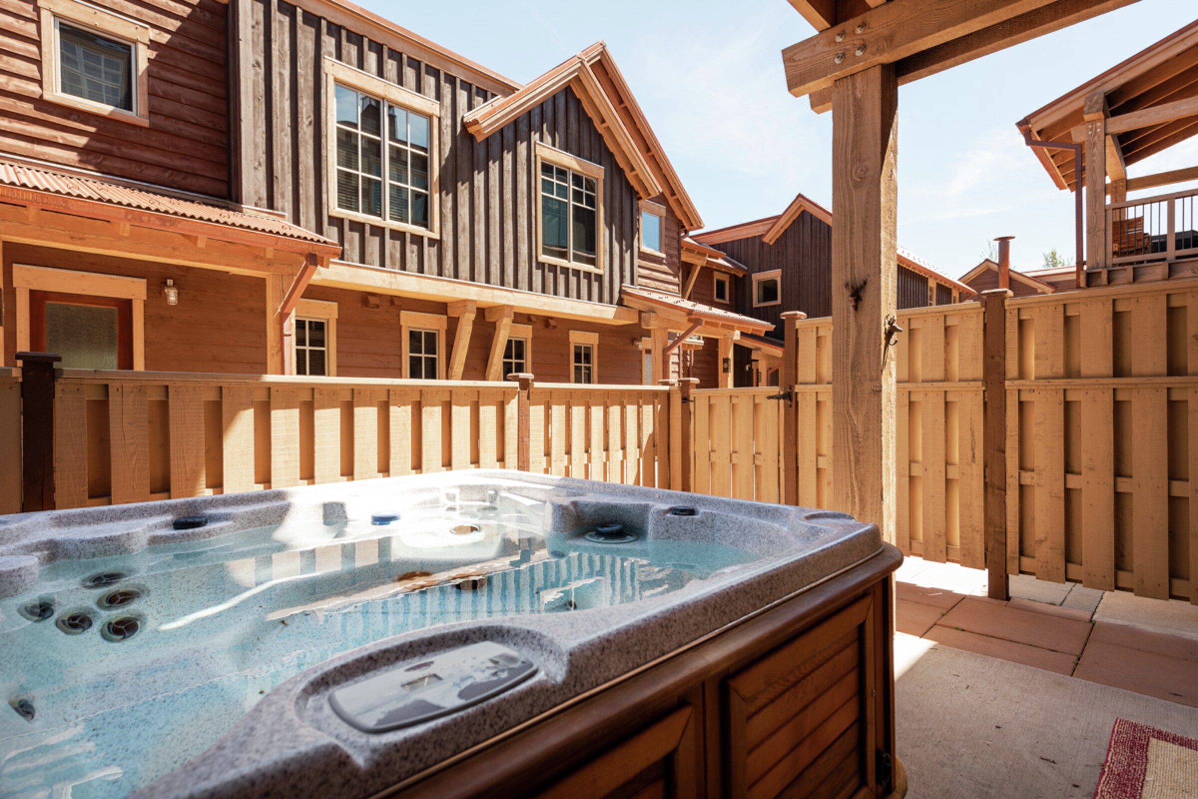Patio with Hot Tub
