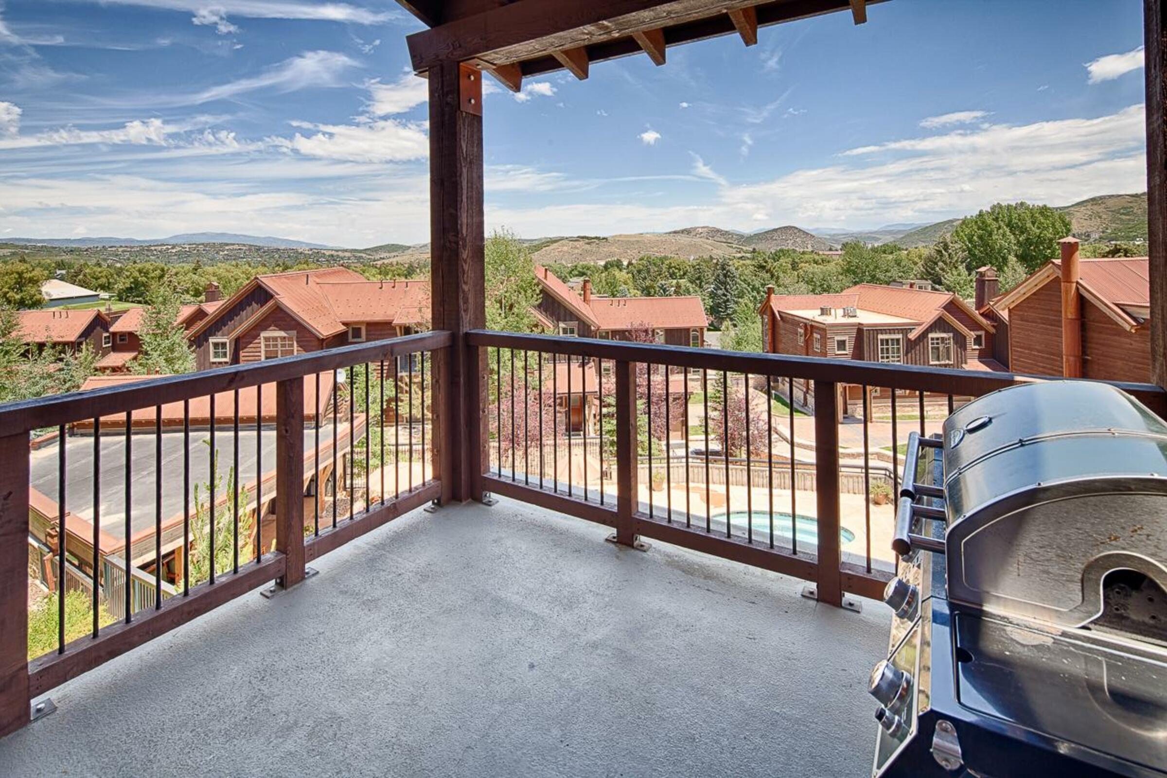 Balcony with BBQ