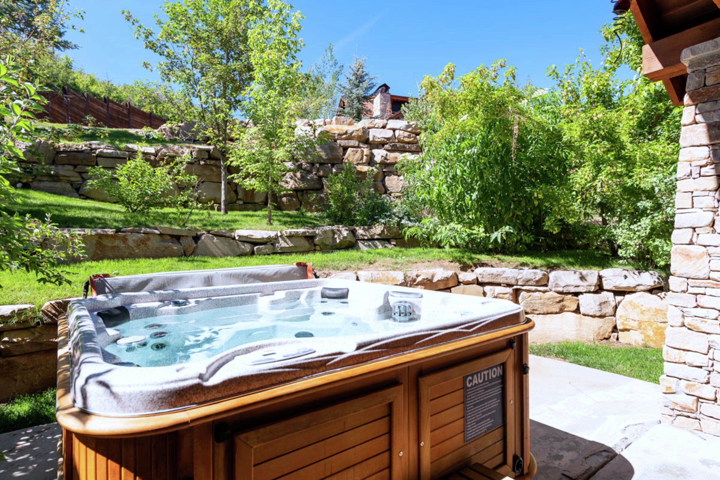 Patio with Hot Tub