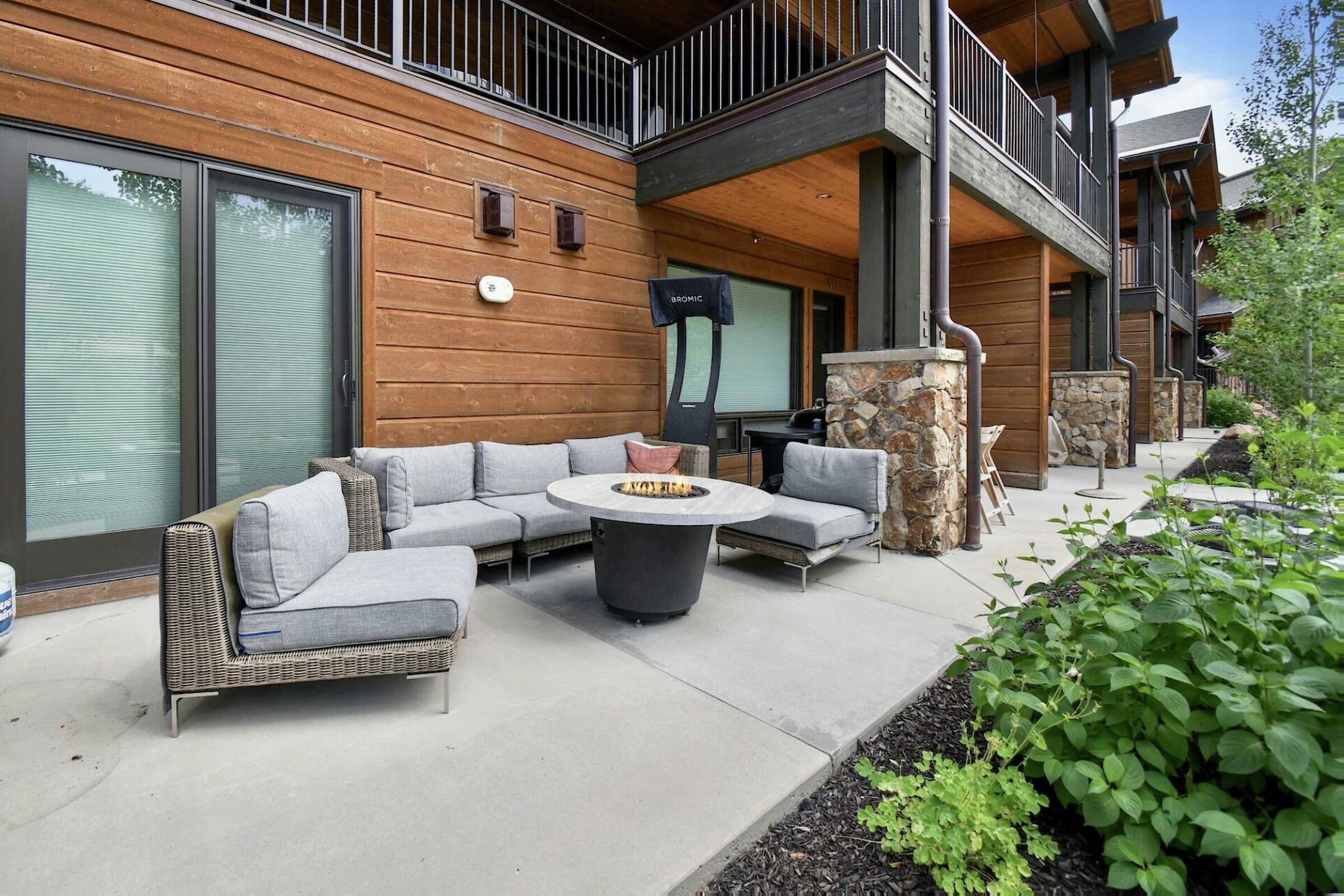 Patio with BBQ