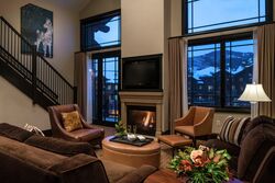 Two Bedroom Bi-Level Suite Living Room