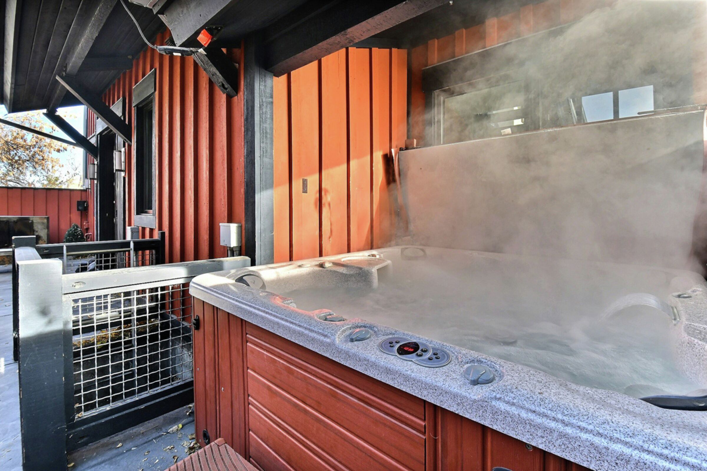 Patio with Hot Tub