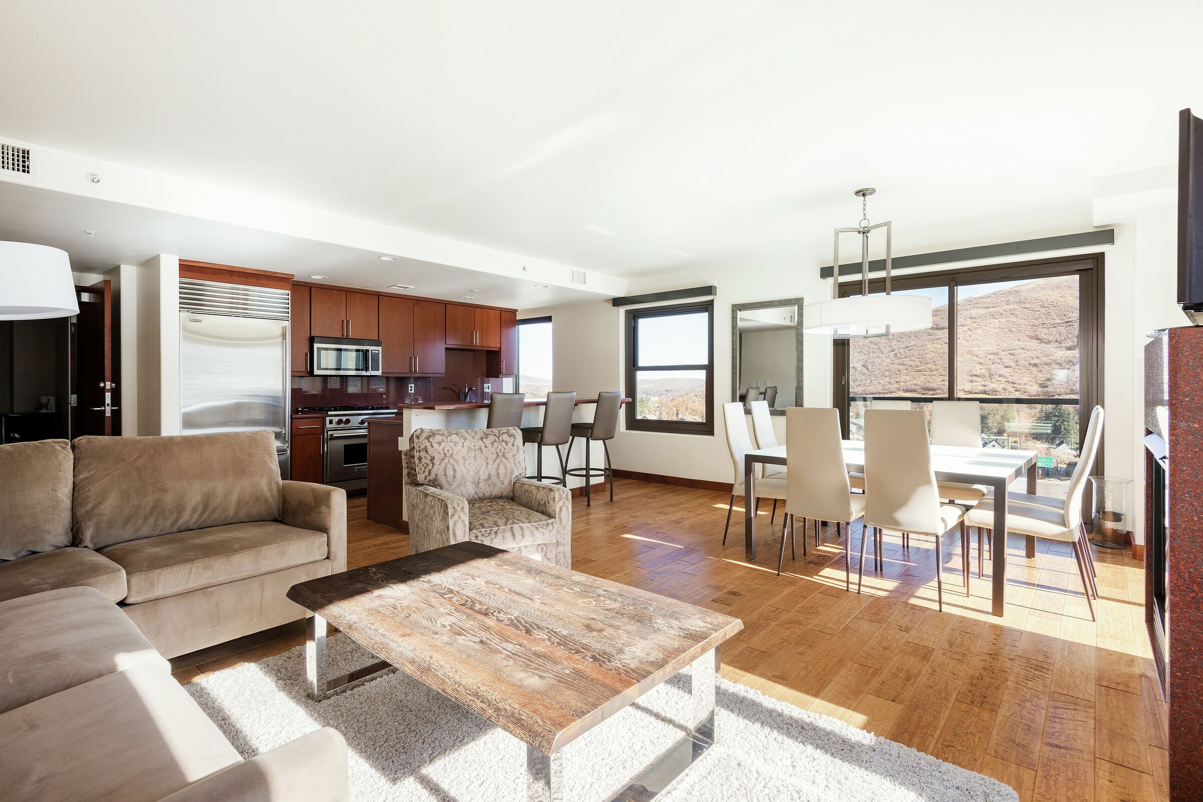 #202 - Living Area & Dining Area
