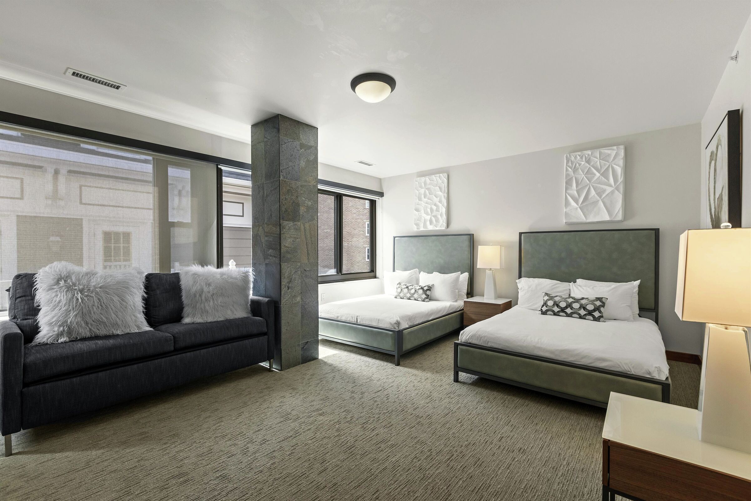 Hotel Room Sleeping Area