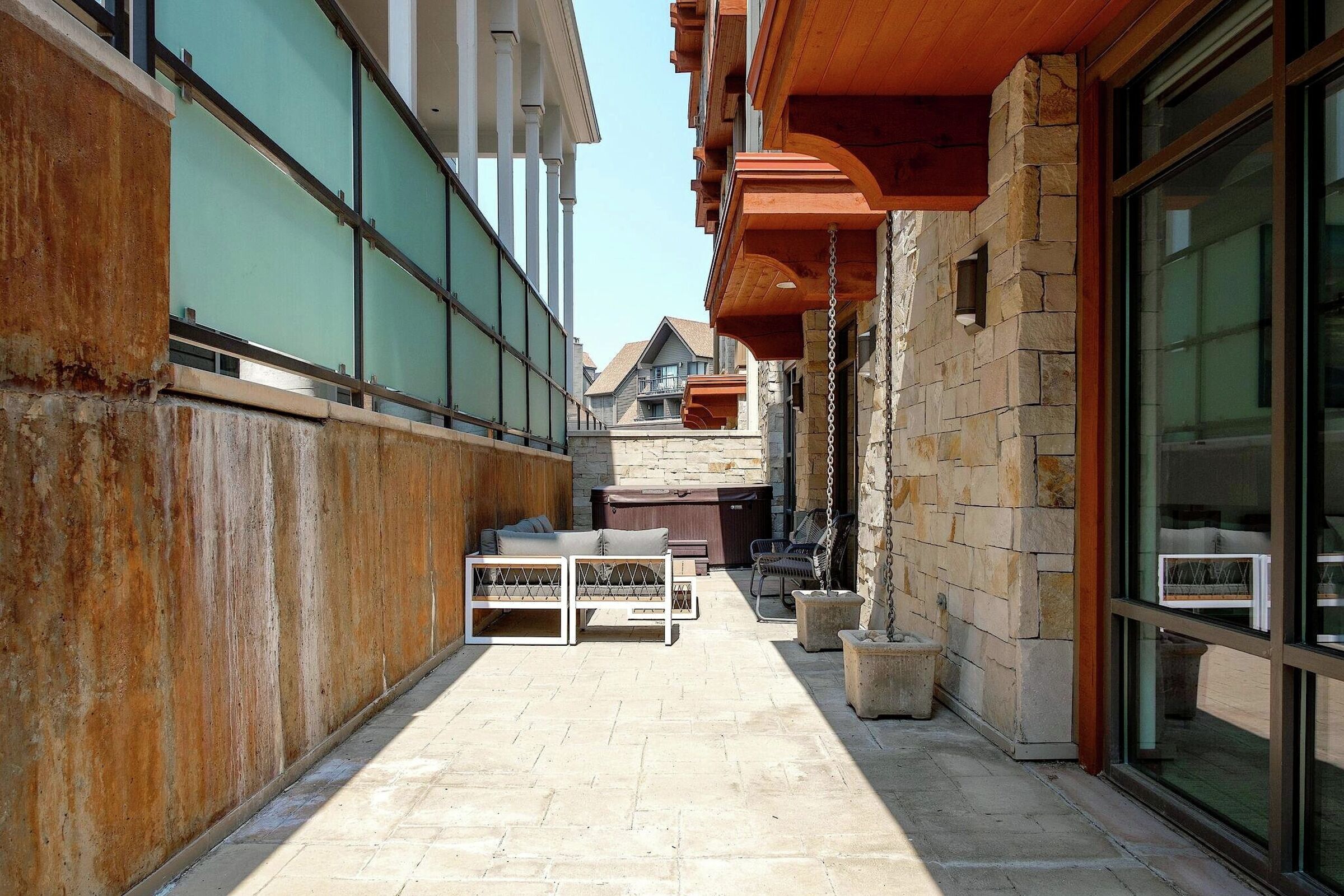 #103 - Patio with Hot Tub