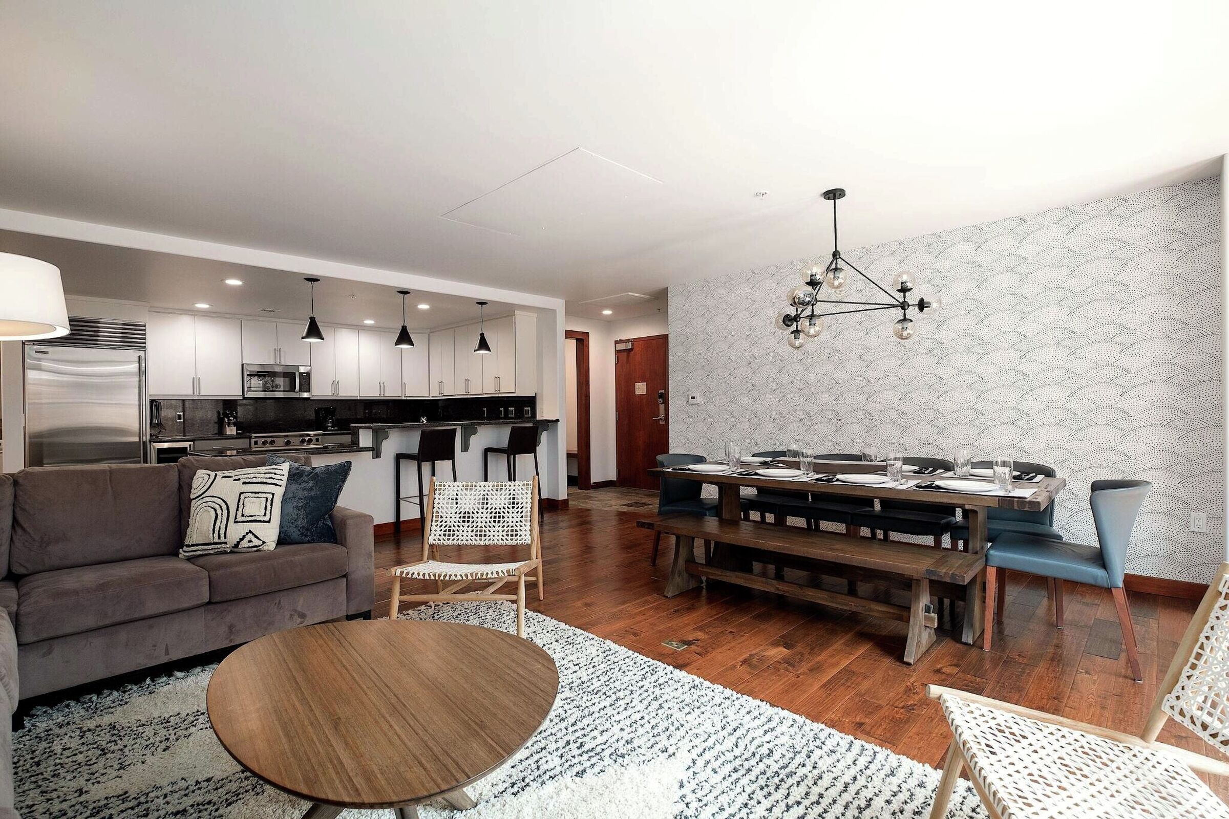 #103 - Dining Area, Living Area & Kitchen