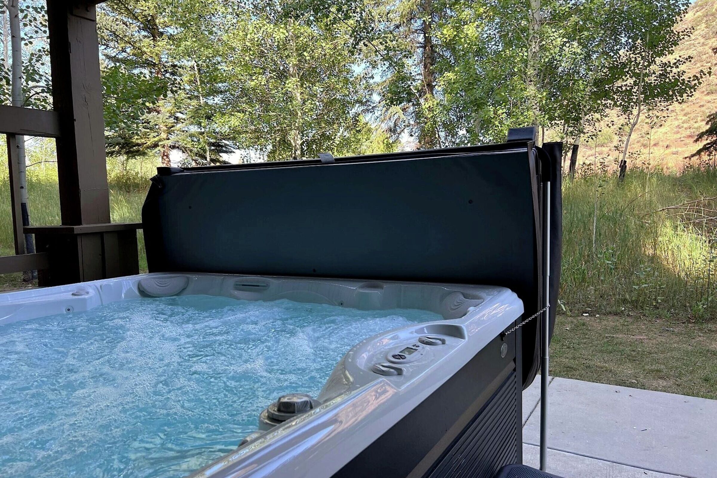 Patio with Hot Tub