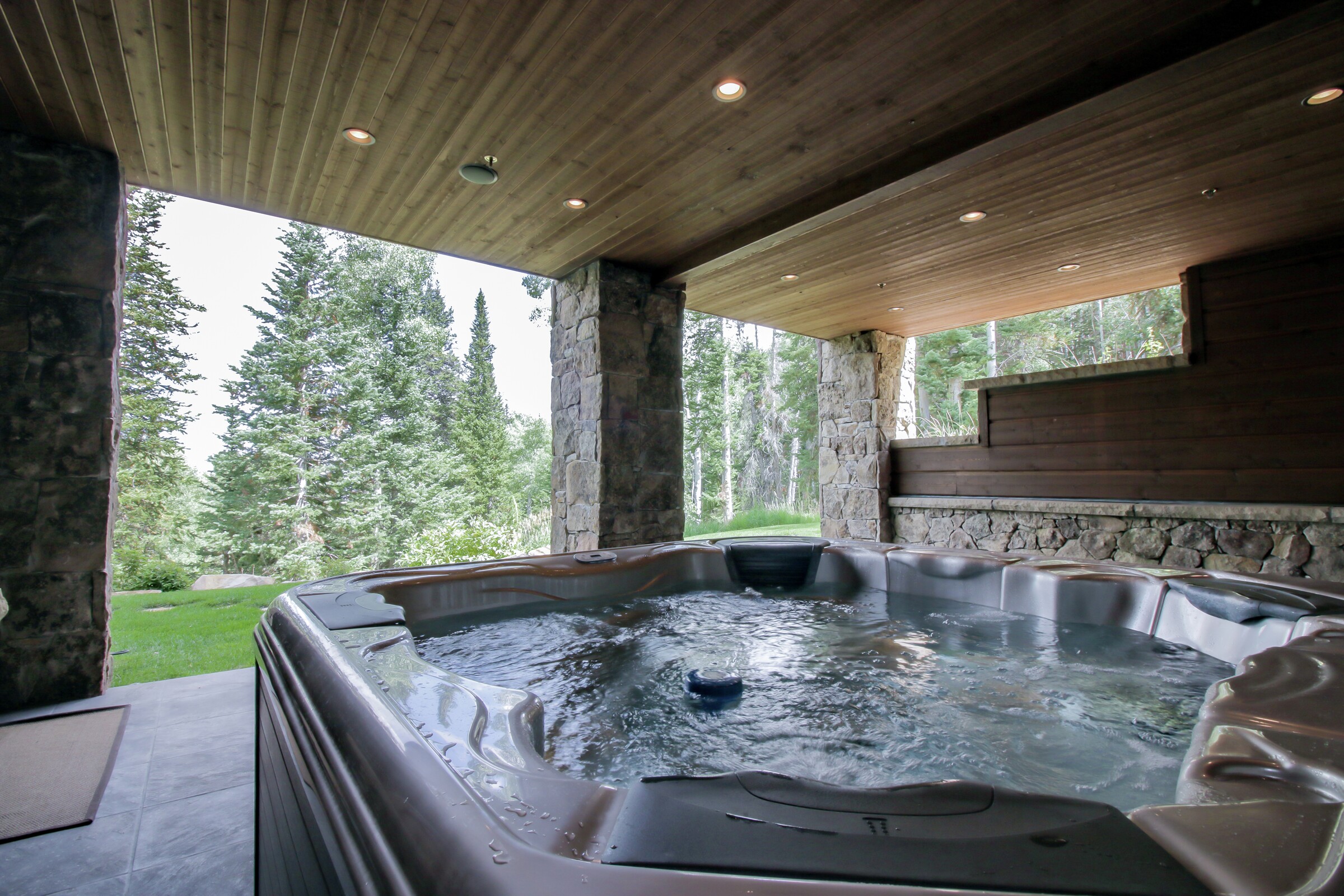 Patio with Hot Tub