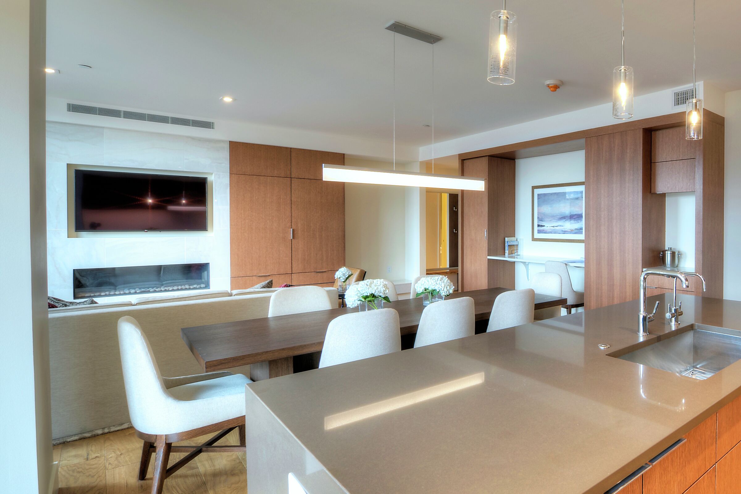 Dining Room & Living Room