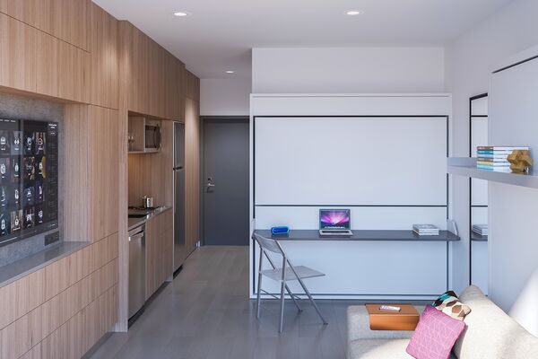 Studio Living Area