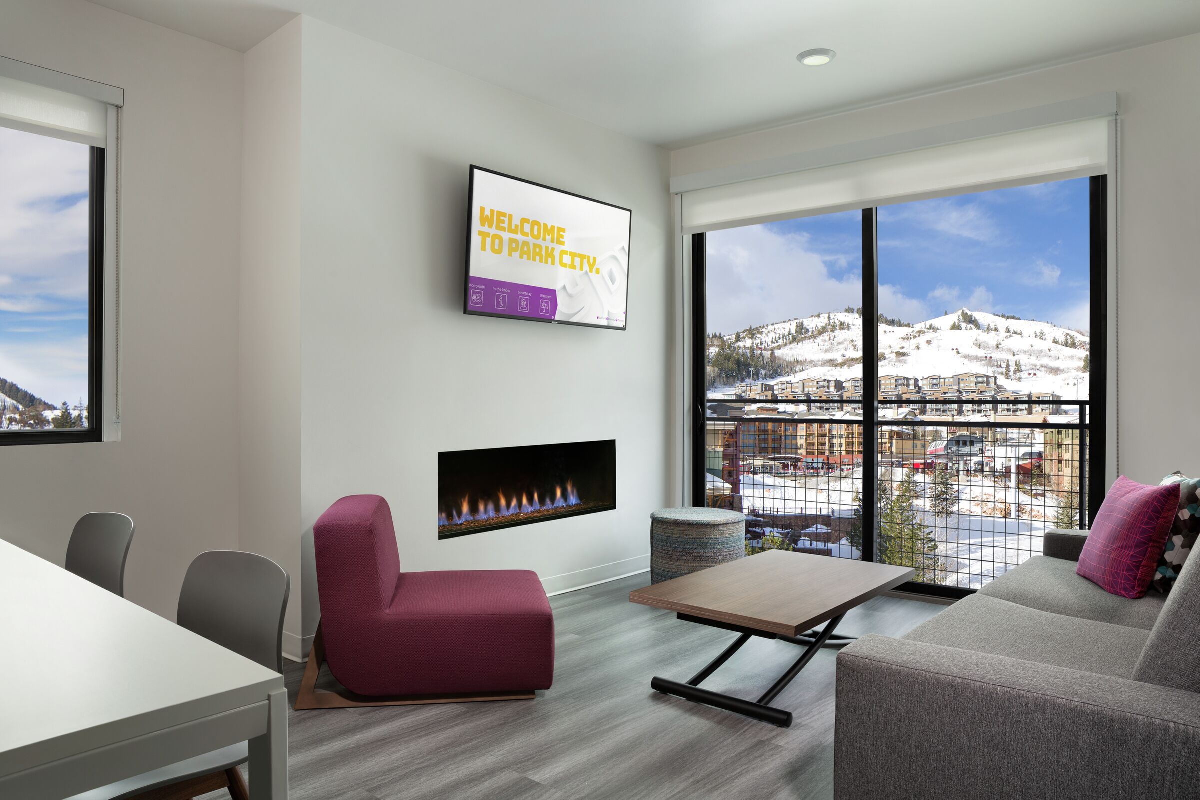 Living Room & Dining Room