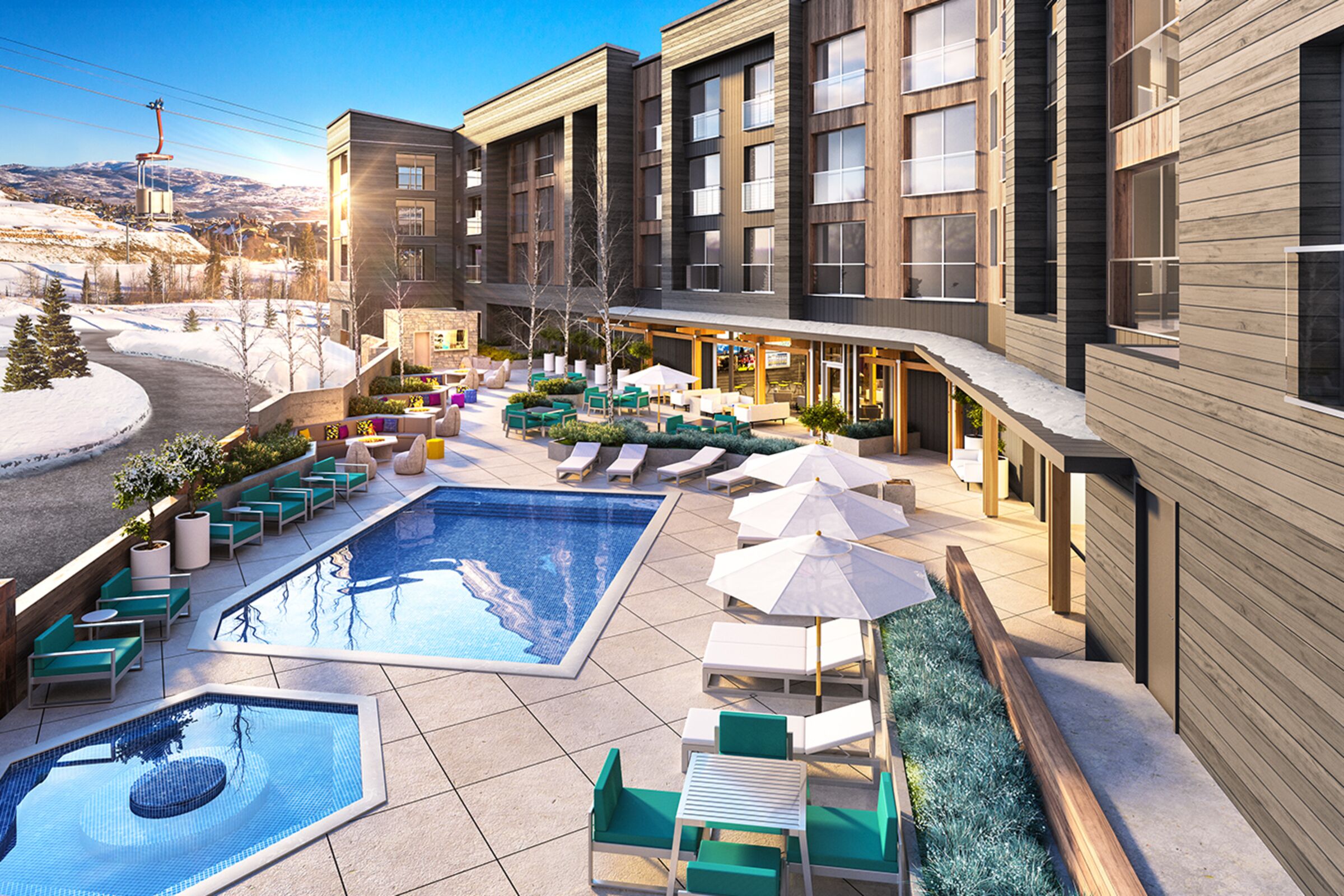 Outdoor Hot Tub & Pool