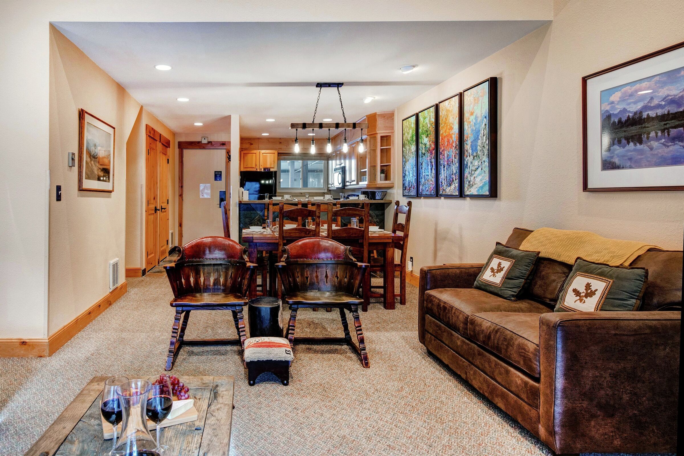 Living Area & Dining Area
