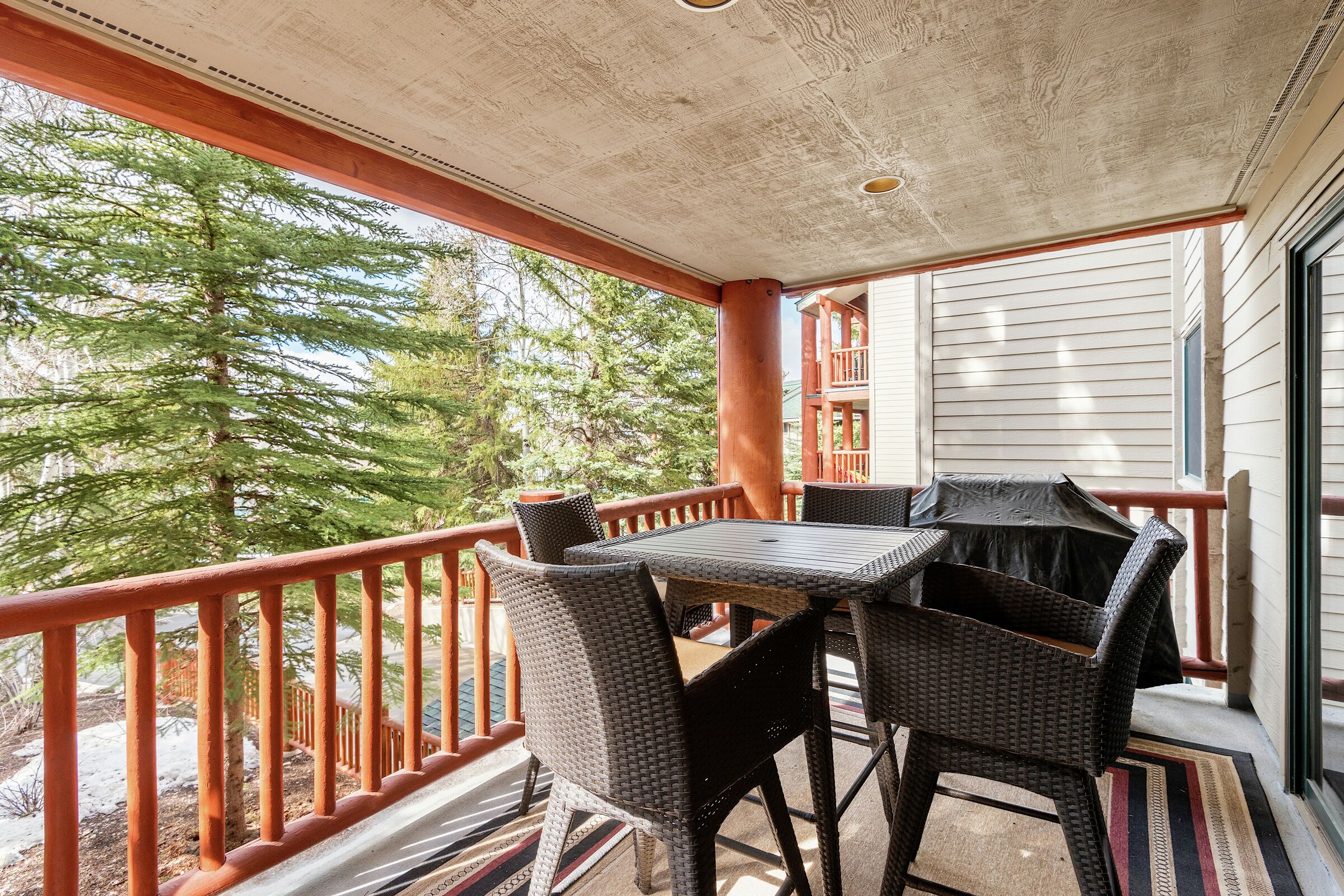 Balcony with BBQ
