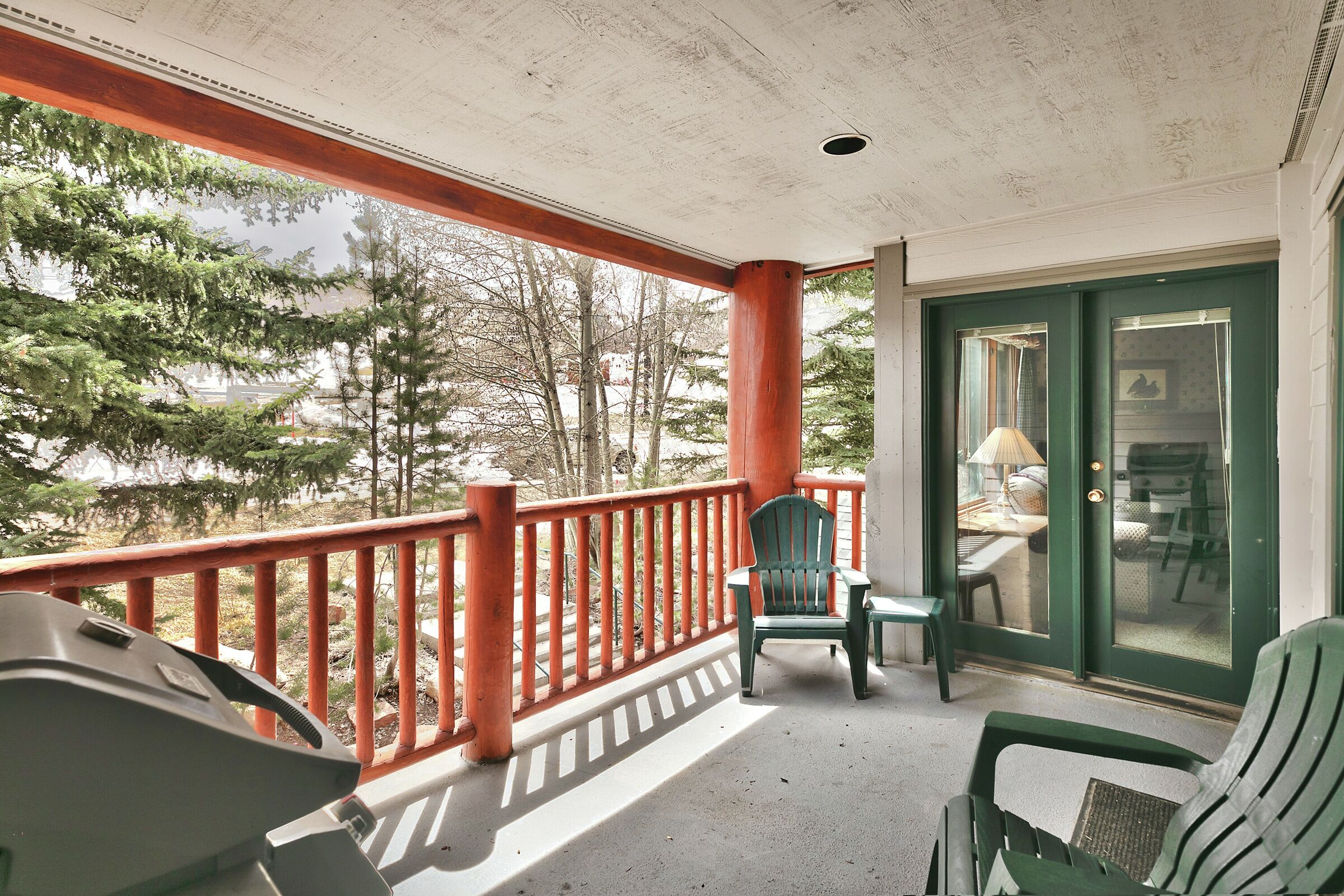 Balcony with BBQ
