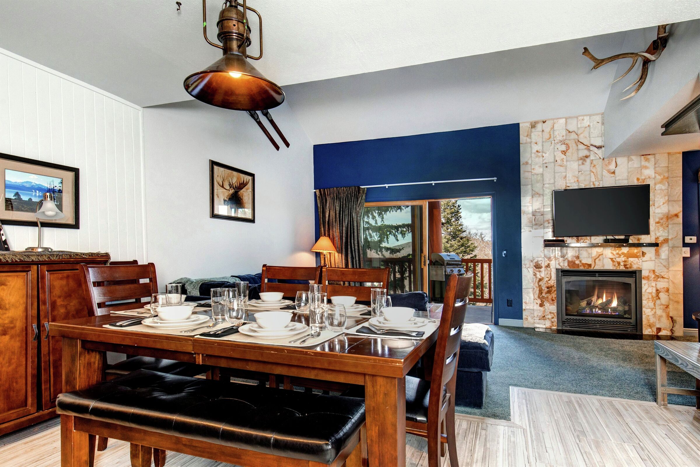 Dining Area & Living Area