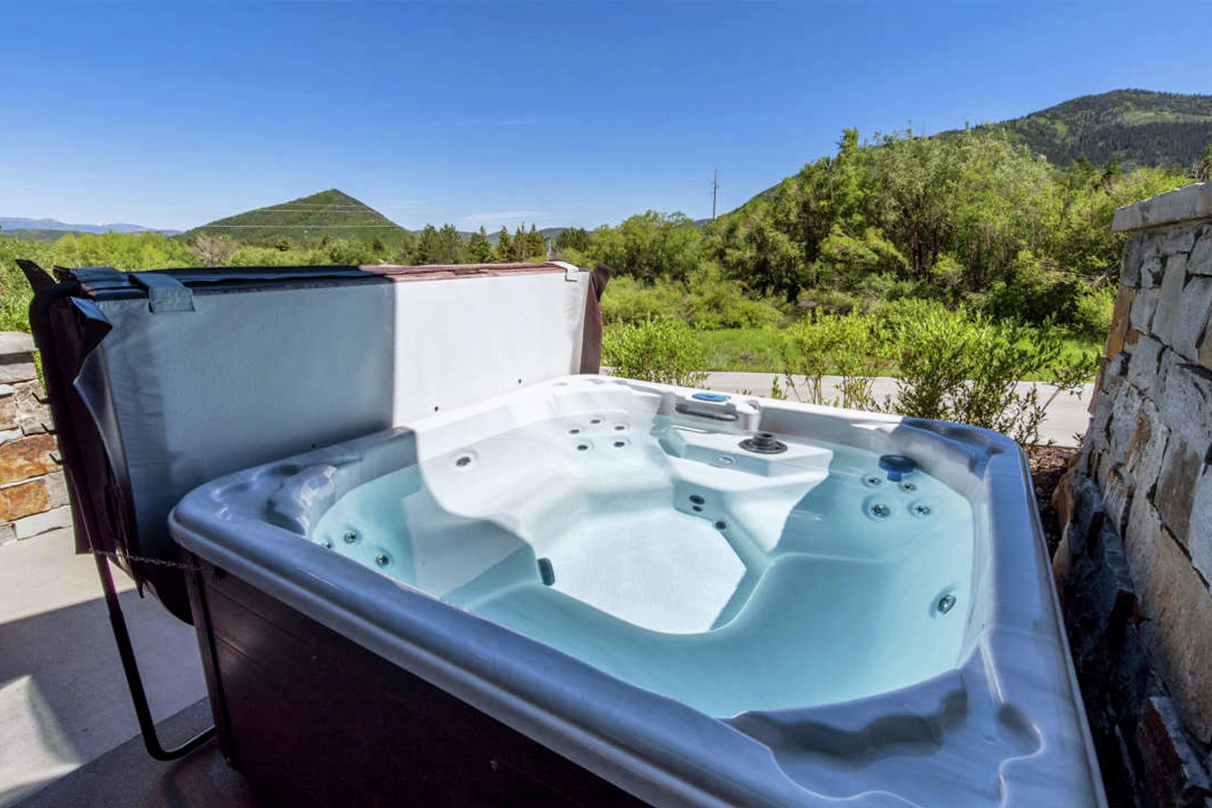 Patio with Hot Tub