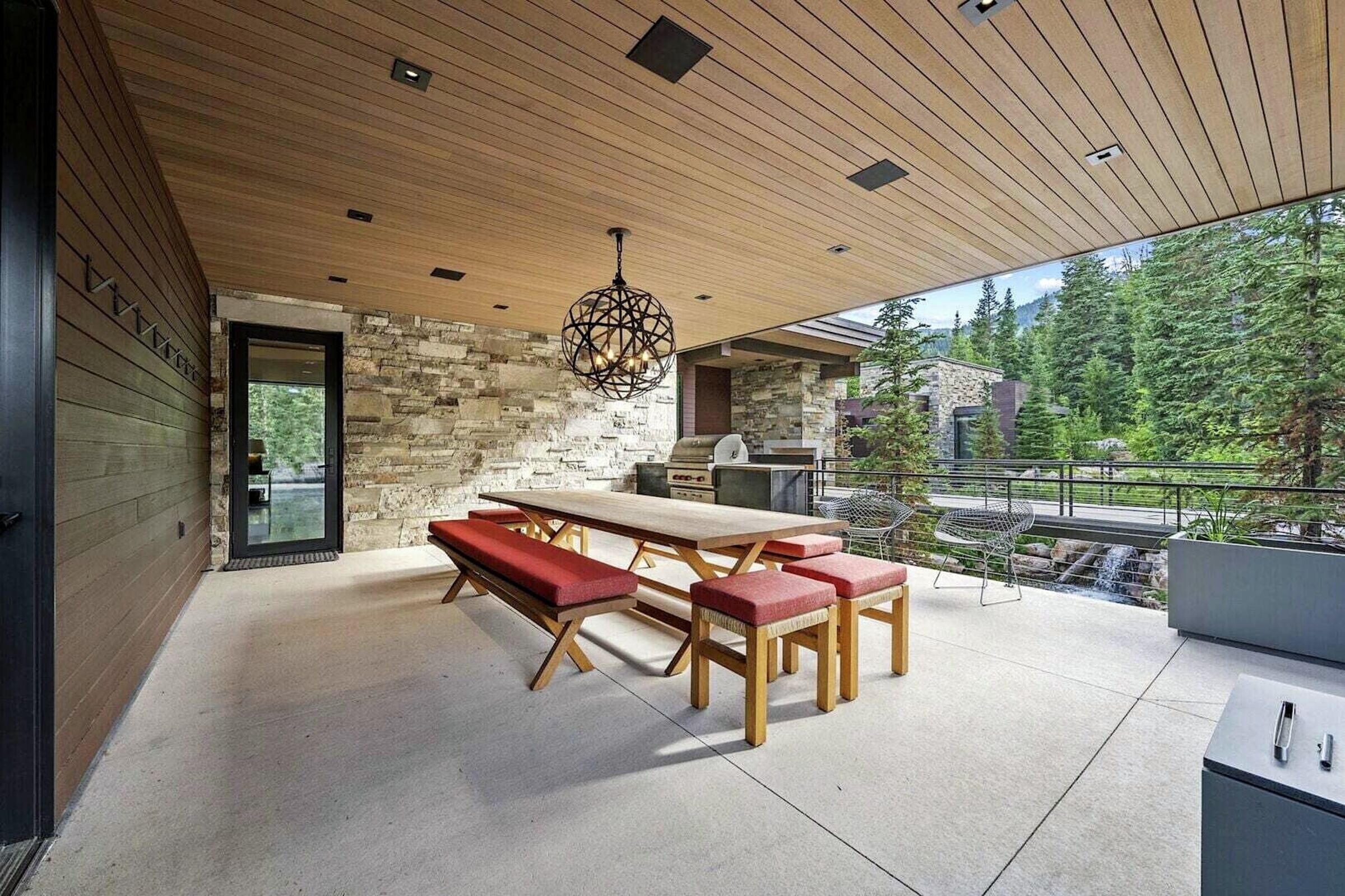 Front Balcony with BBQ