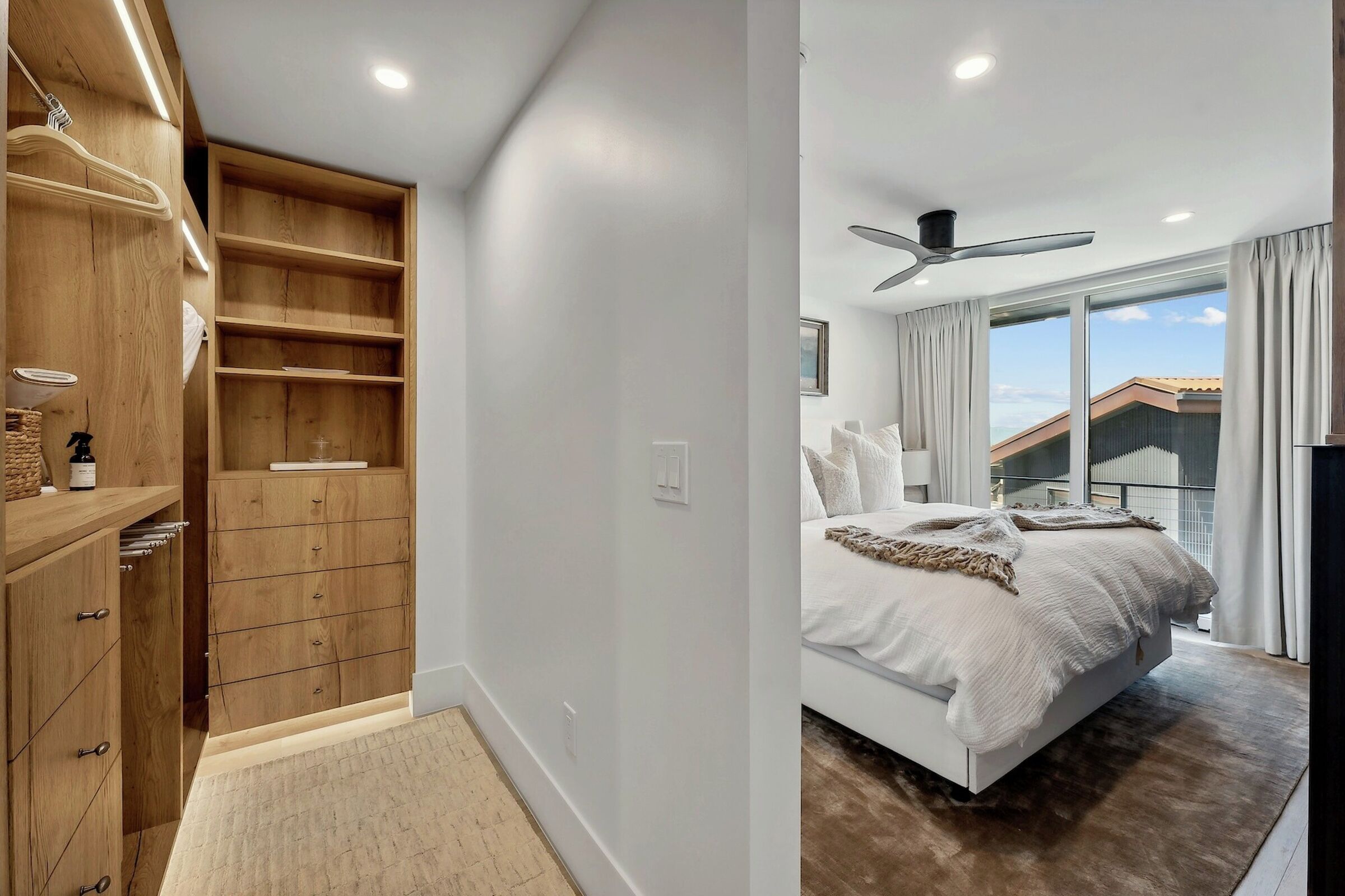 Master Walk-in Closet